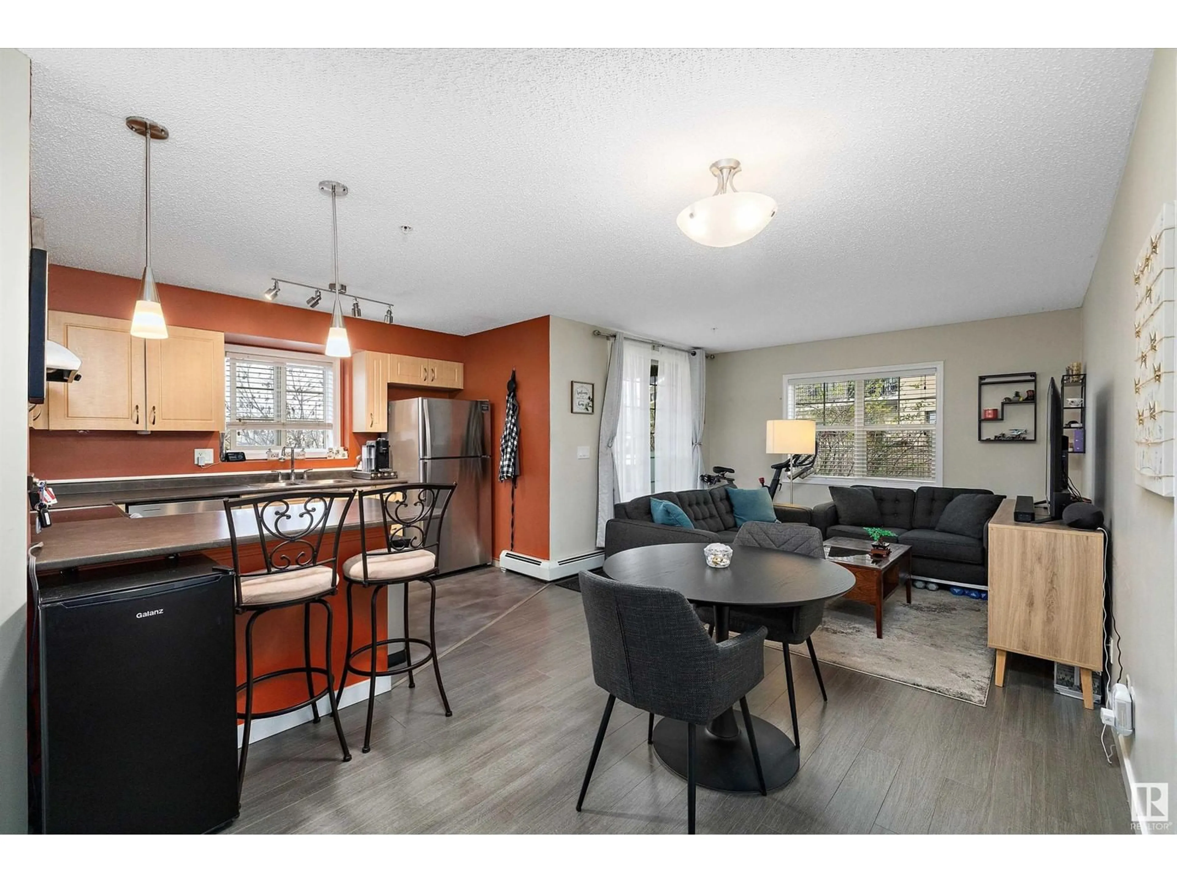 Open concept kitchen, unknown for #102 - 11453 ELLERSLIE RD, Edmonton Alberta T6W1T3