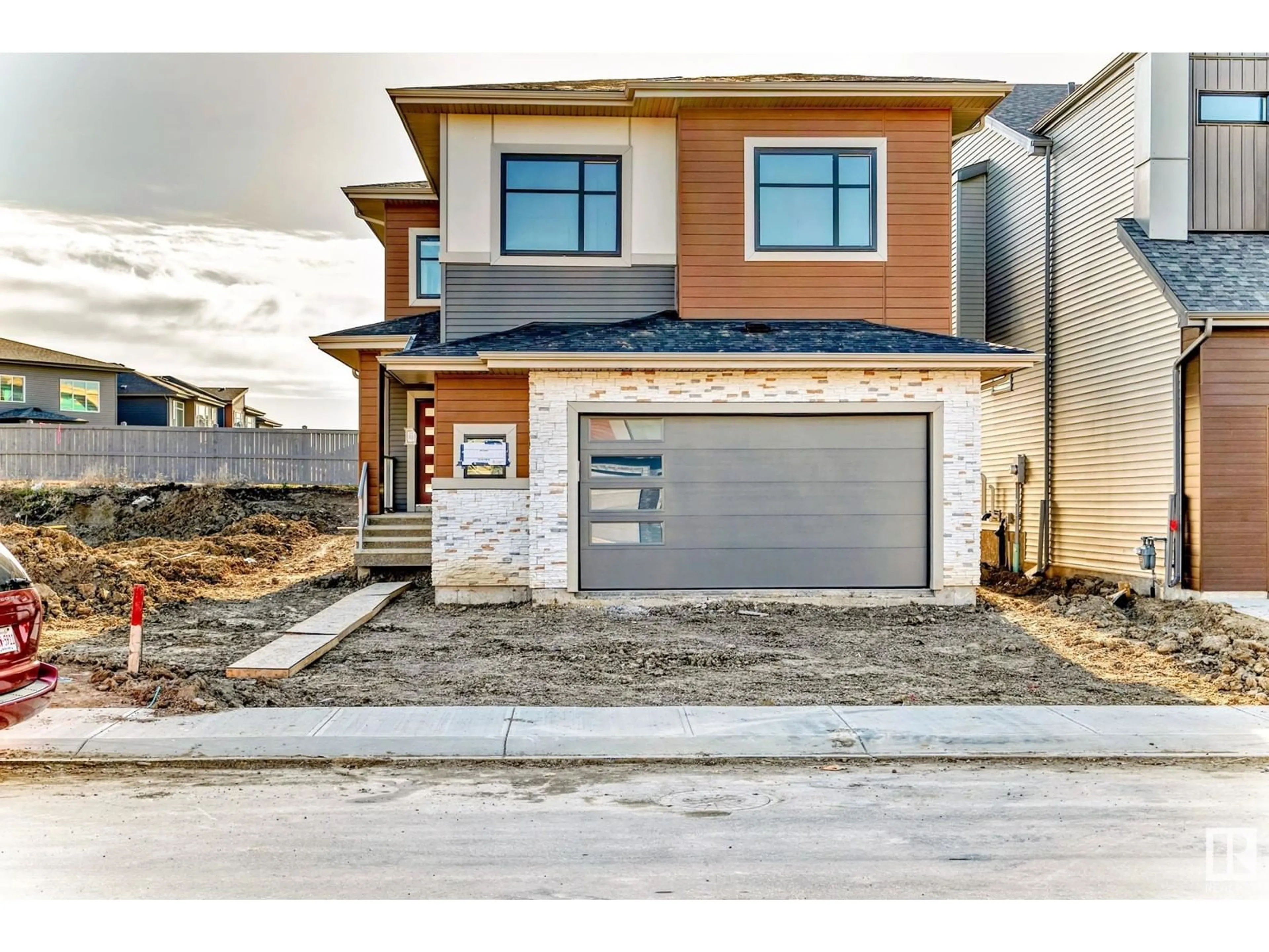 Home with brick exterior material, street for SW - 7021 KIVIAQ CR, Edmonton Alberta T6W5R3