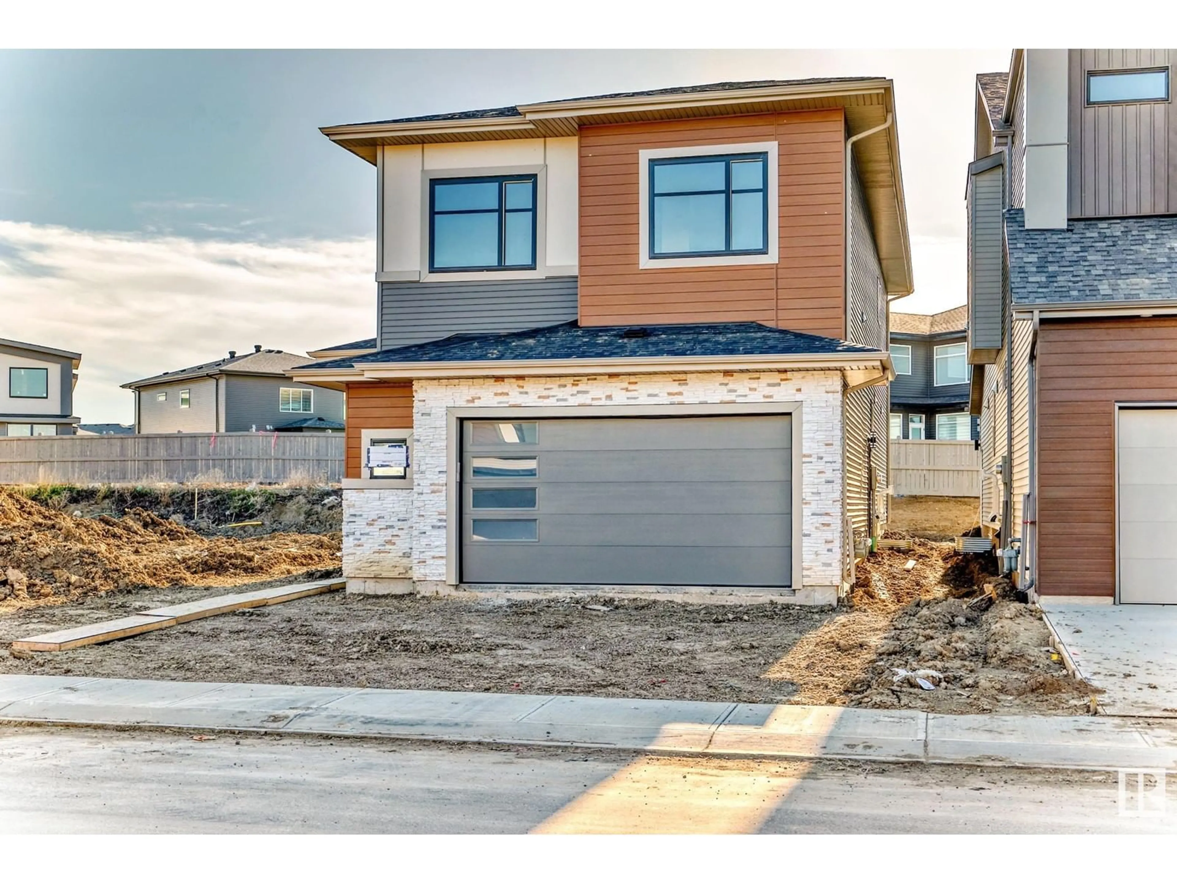 Home with brick exterior material, street for SW - 7021 KIVIAQ CR, Edmonton Alberta T6W5R3