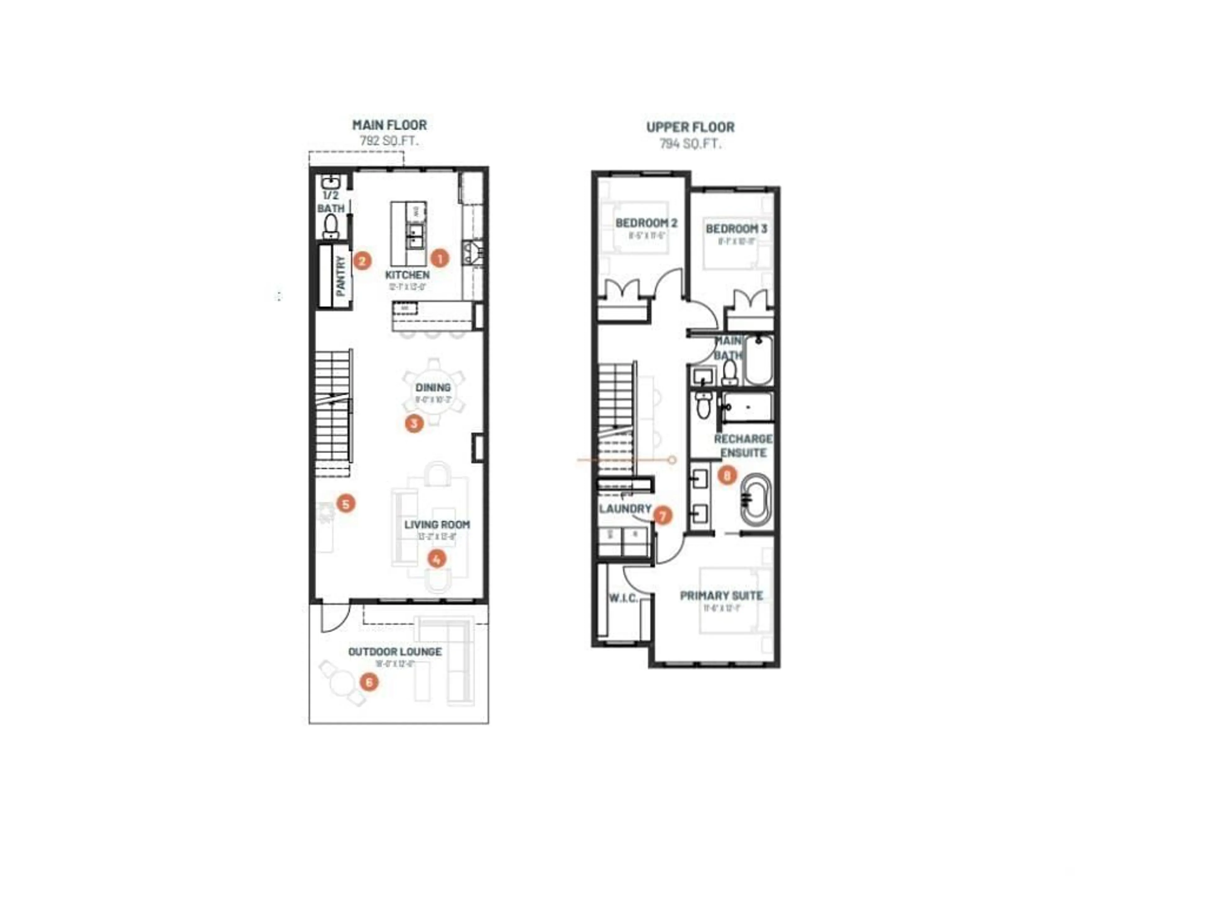 Floor plan for 7523 KLAPSTEIN CR, Edmonton Alberta T6W5N5