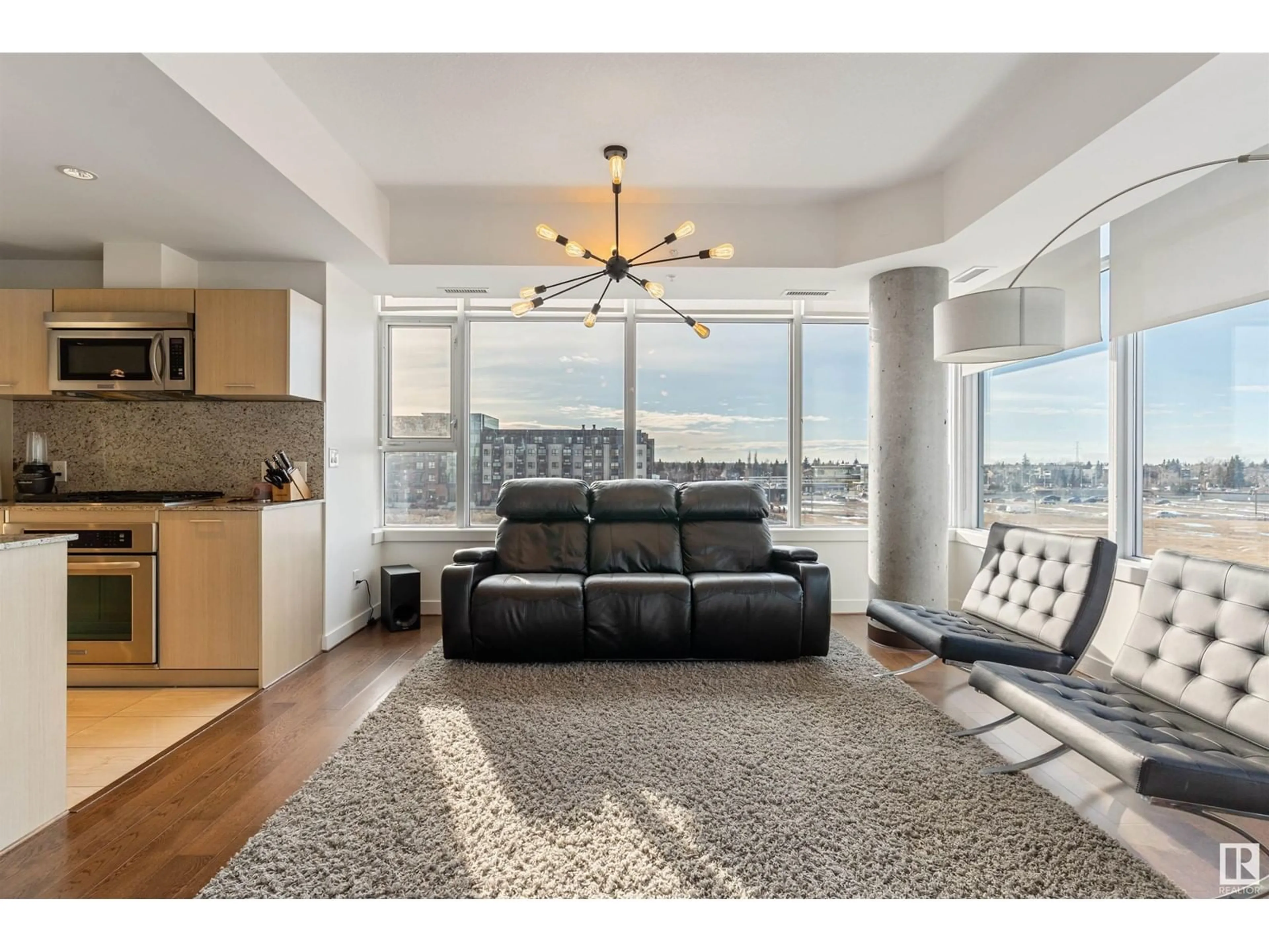 Living room with furniture, unknown for #414 - 2510 109 ST, Edmonton Alberta T6J2X1
