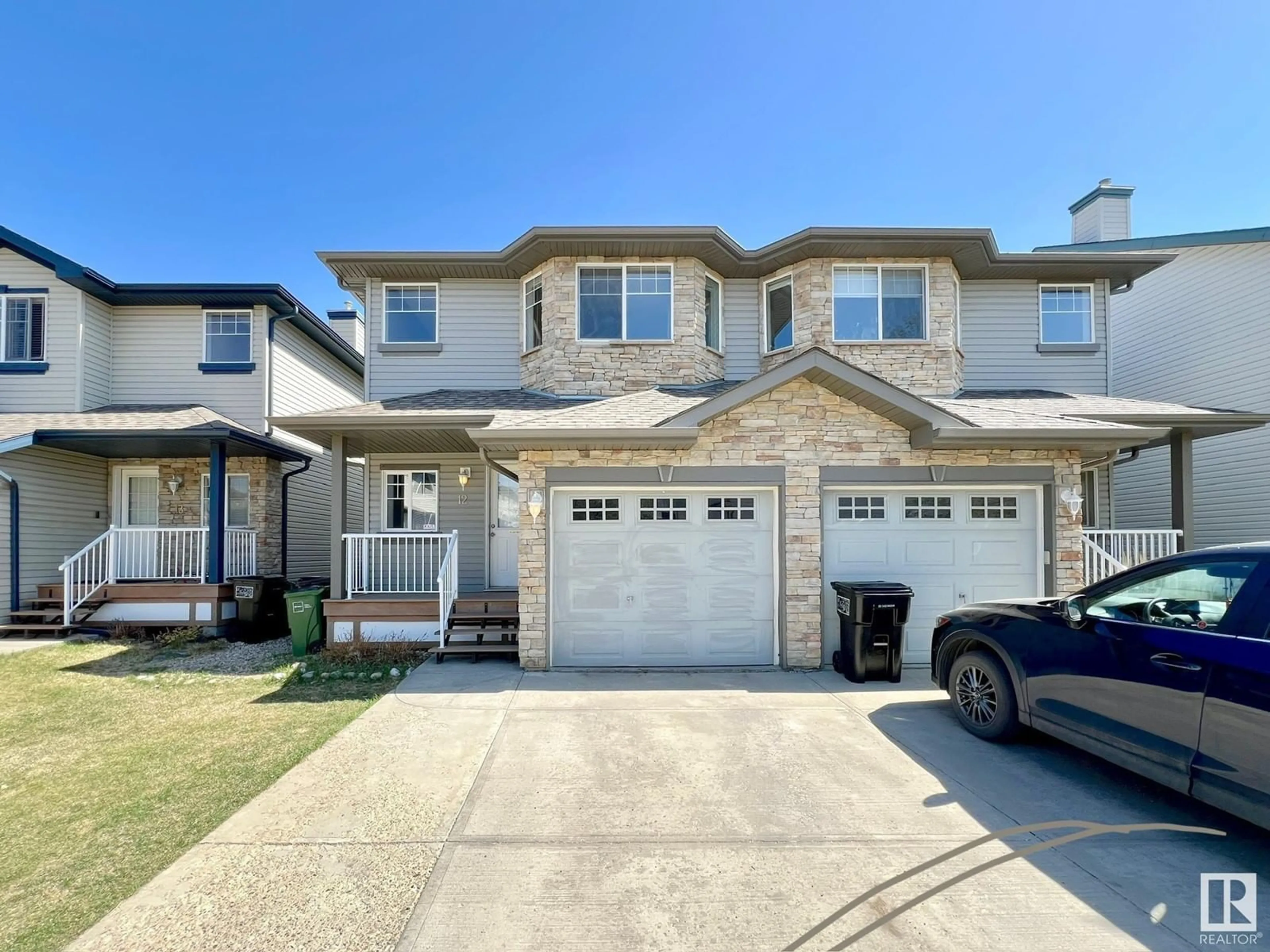 A pic from outside/outdoor area/front of a property/back of a property/a pic from drone, street for #12 - 6304 SANDIN WY, Edmonton Alberta T6R0J8