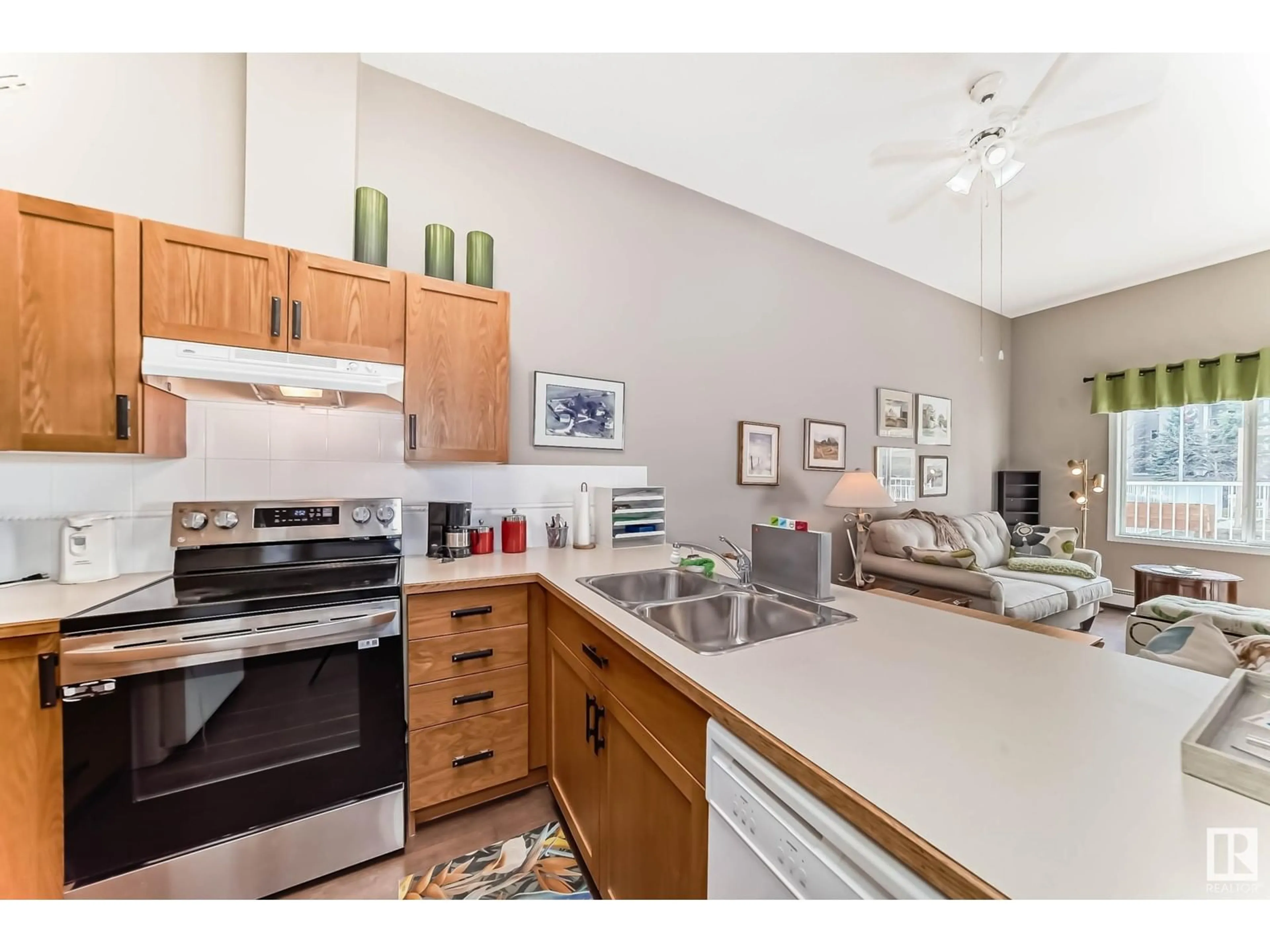 Standard kitchen, unknown for 78 - 134 MCKENNEY AV, St. Albert Alberta T8N1L9