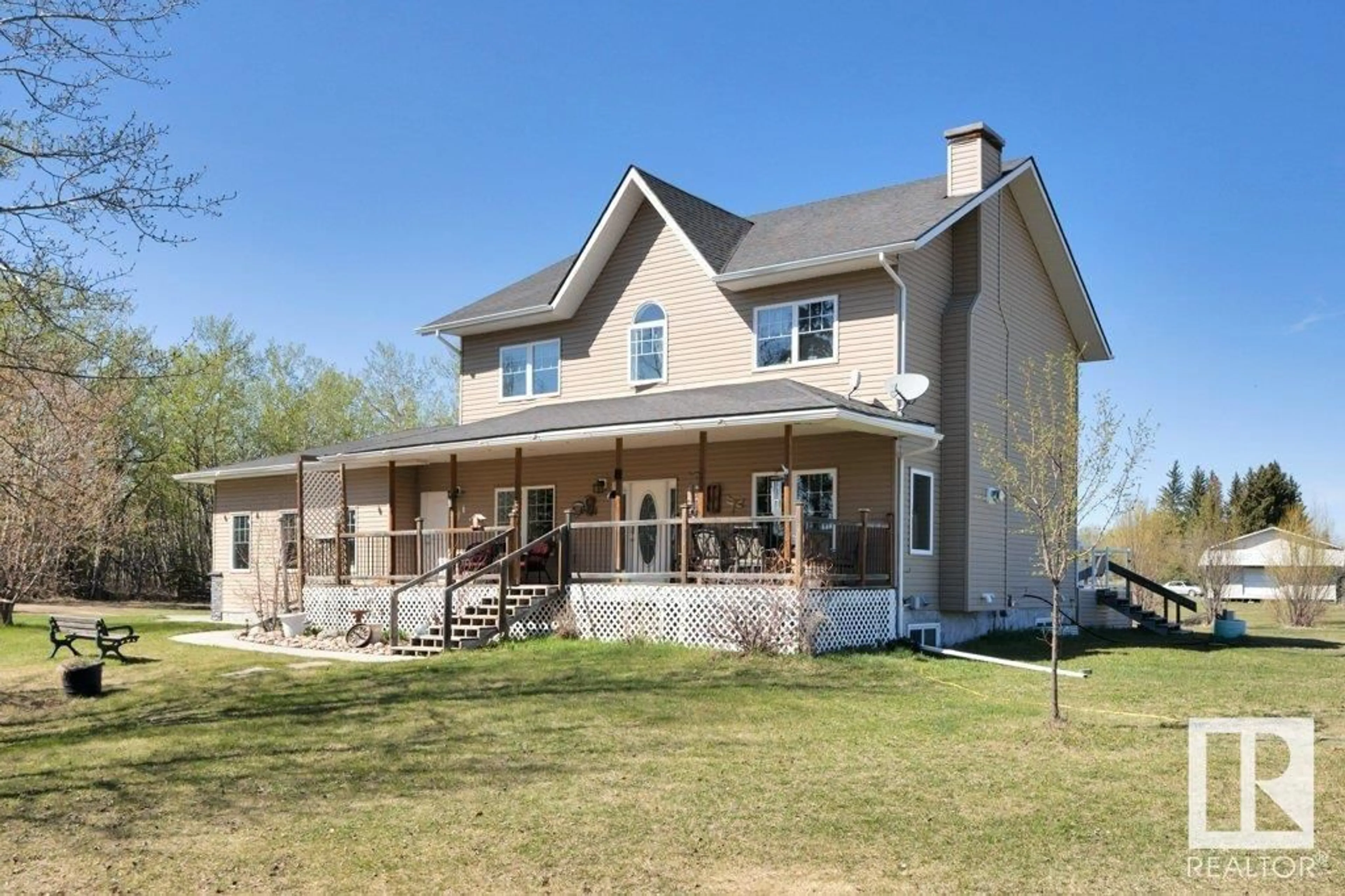 Home with vinyl exterior material, building for 29 - 240073 TWP RD 471, Rural Wetaskiwin County Alberta T9A1X1