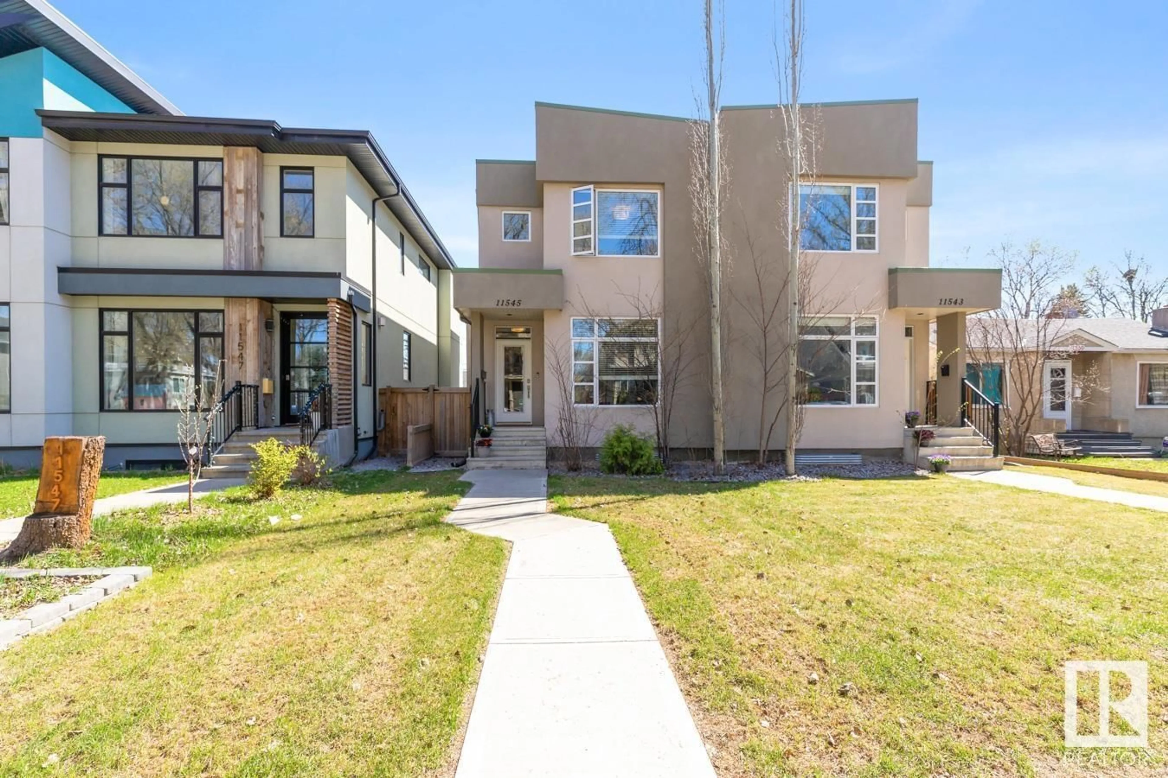 Home with brick exterior material, street for NW - 11545 122 ST, Edmonton Alberta T5M0B6