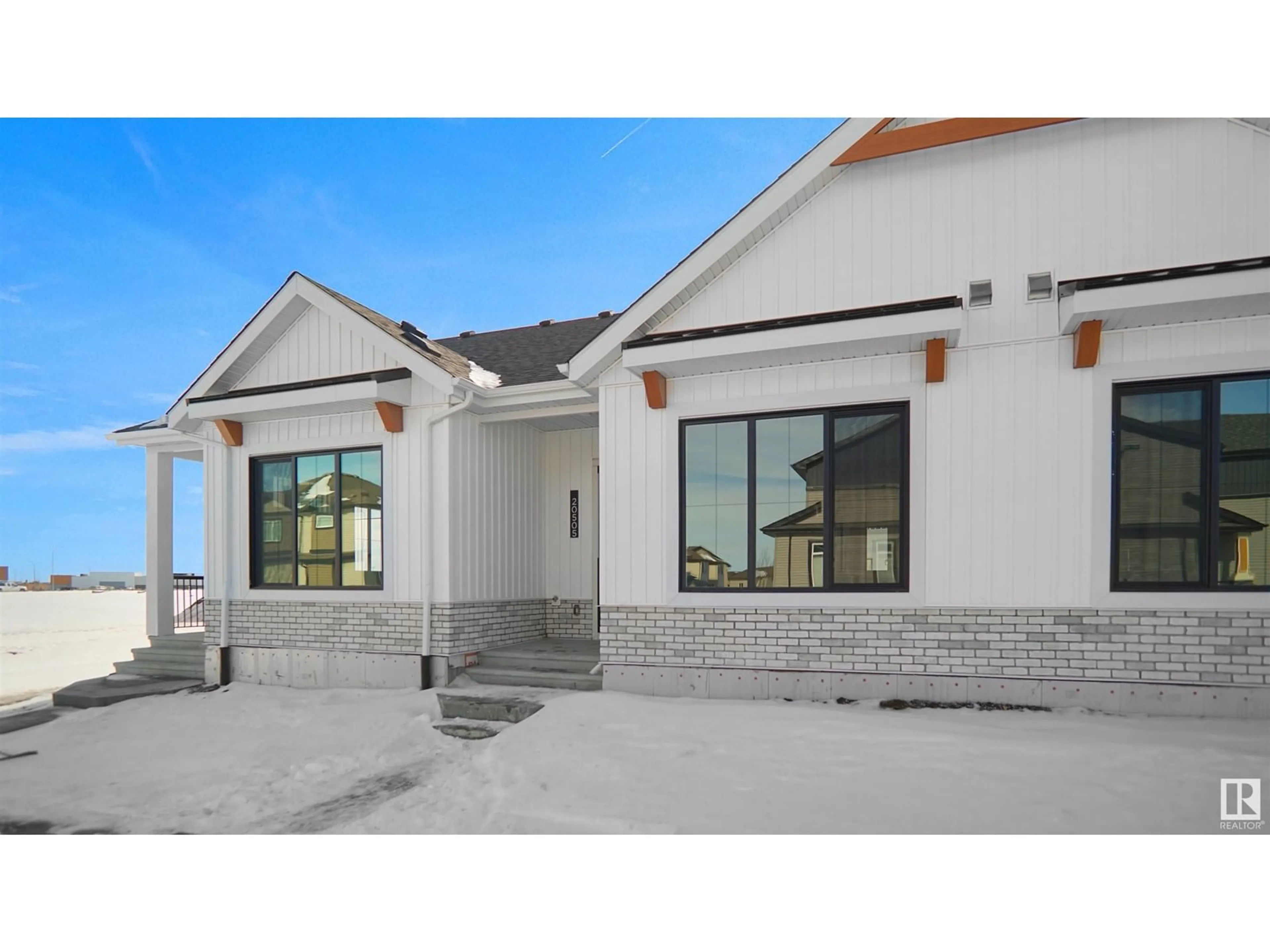 Home with brick exterior material, unknown for 20505 42 AV, Edmonton Alberta T6M0R8