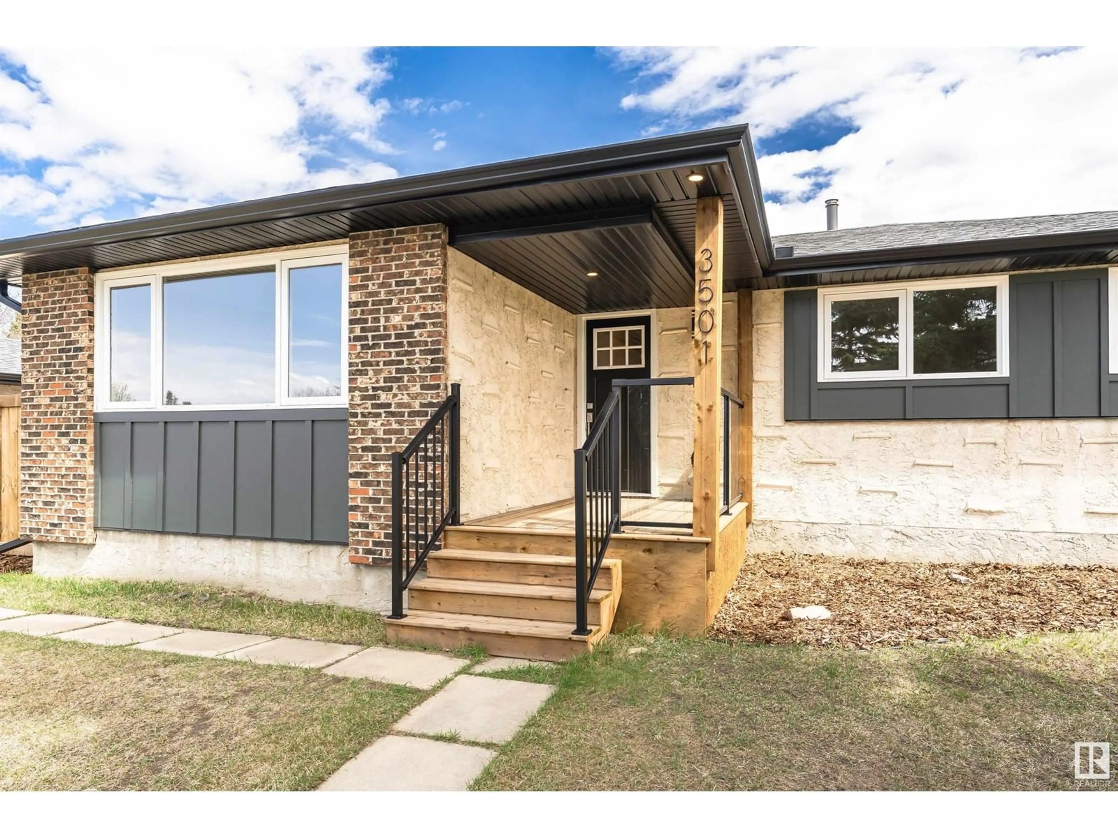 Home with brick exterior material, street for 3501 40 ST, Leduc Alberta T9E6C8