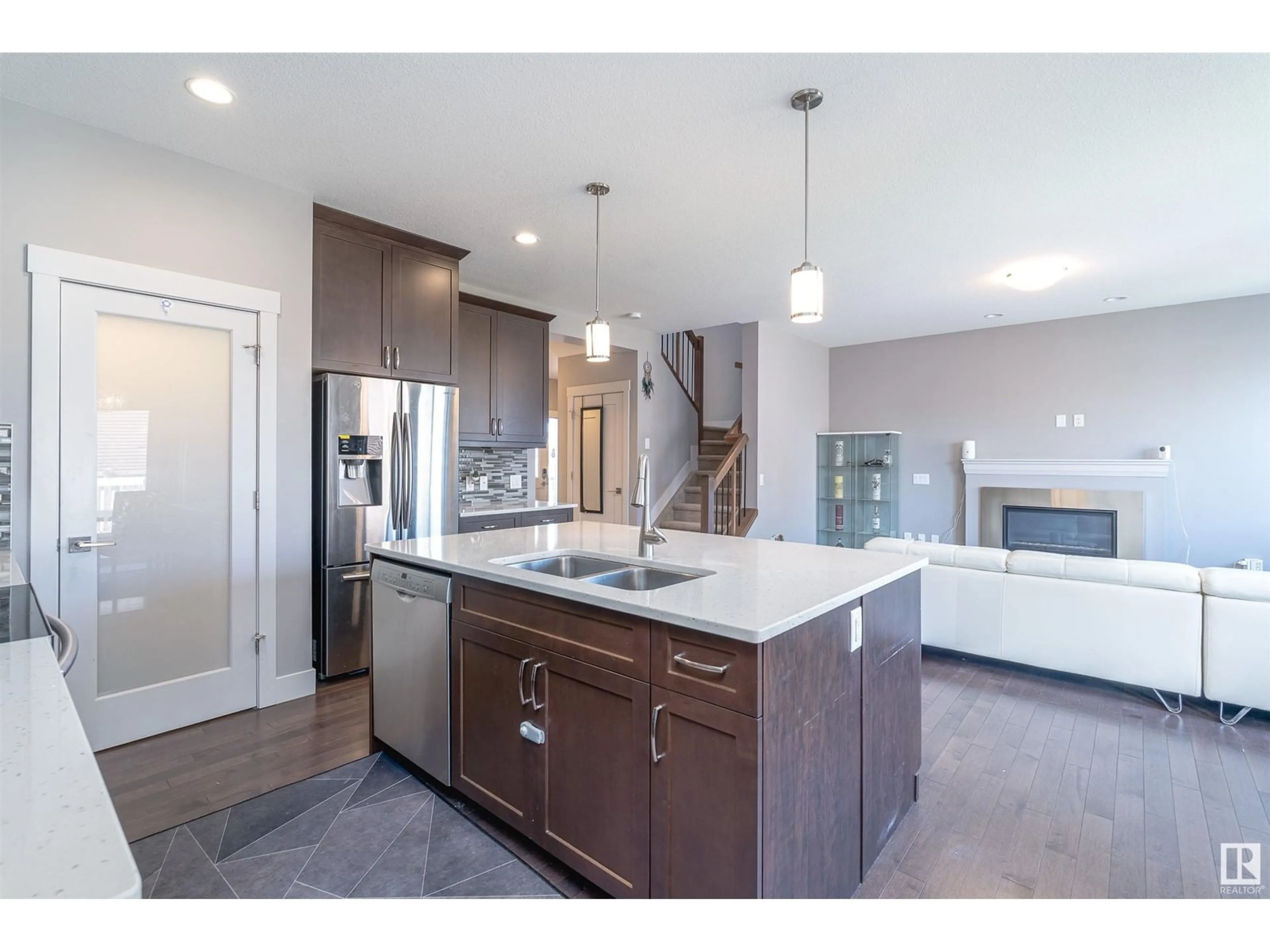 Open concept kitchen, unknown for 1719 164 ST, Edmonton Alberta T6W3P6