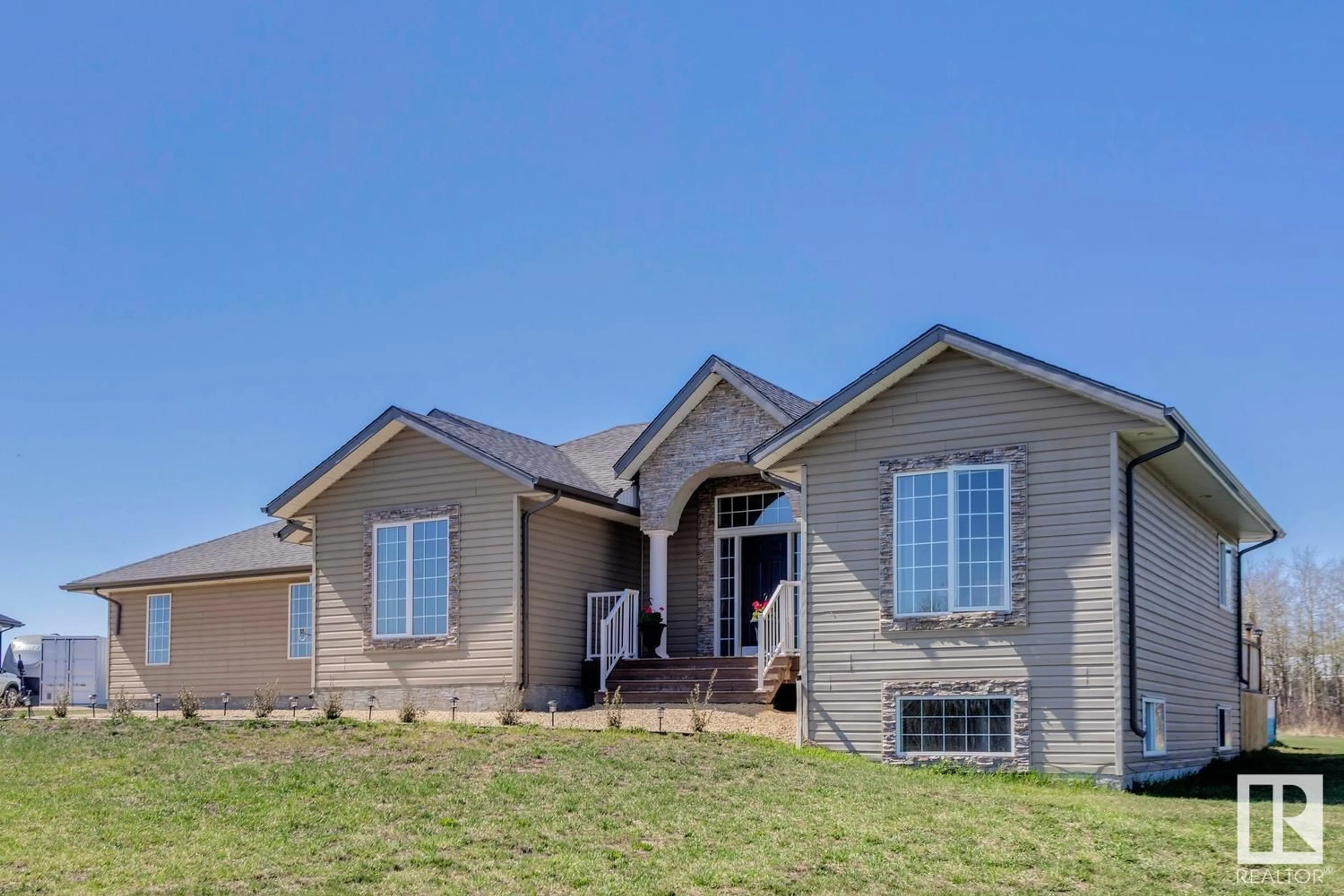 Home with brick exterior material, street for 20508 - 54 TOWNSHIP ROAD 502, Rural Beaver County Alberta T0B4J2