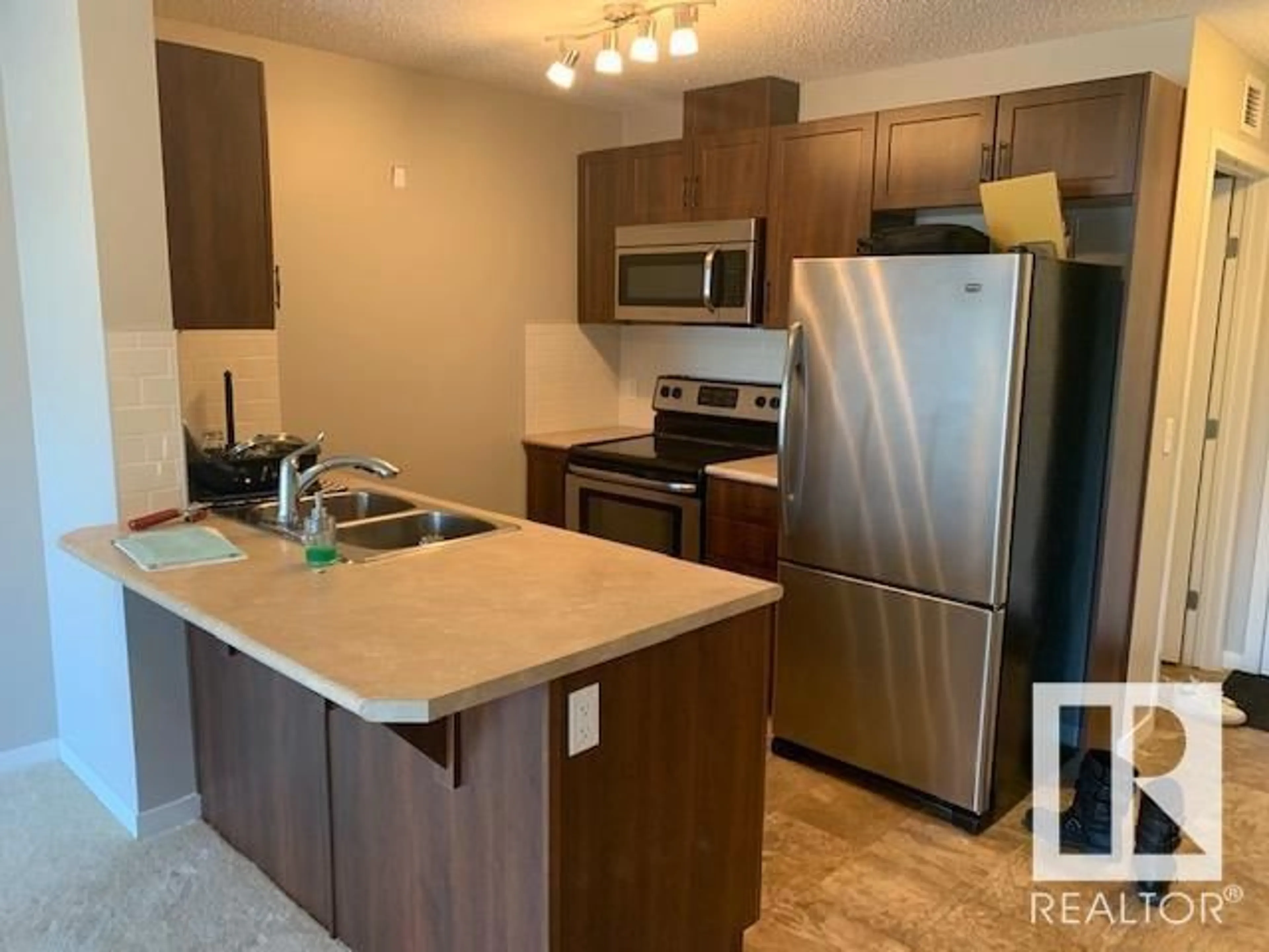 Standard kitchen, unknown for #206 - 1820 RUTHERFORD RD, Edmonton Alberta T6W2K6