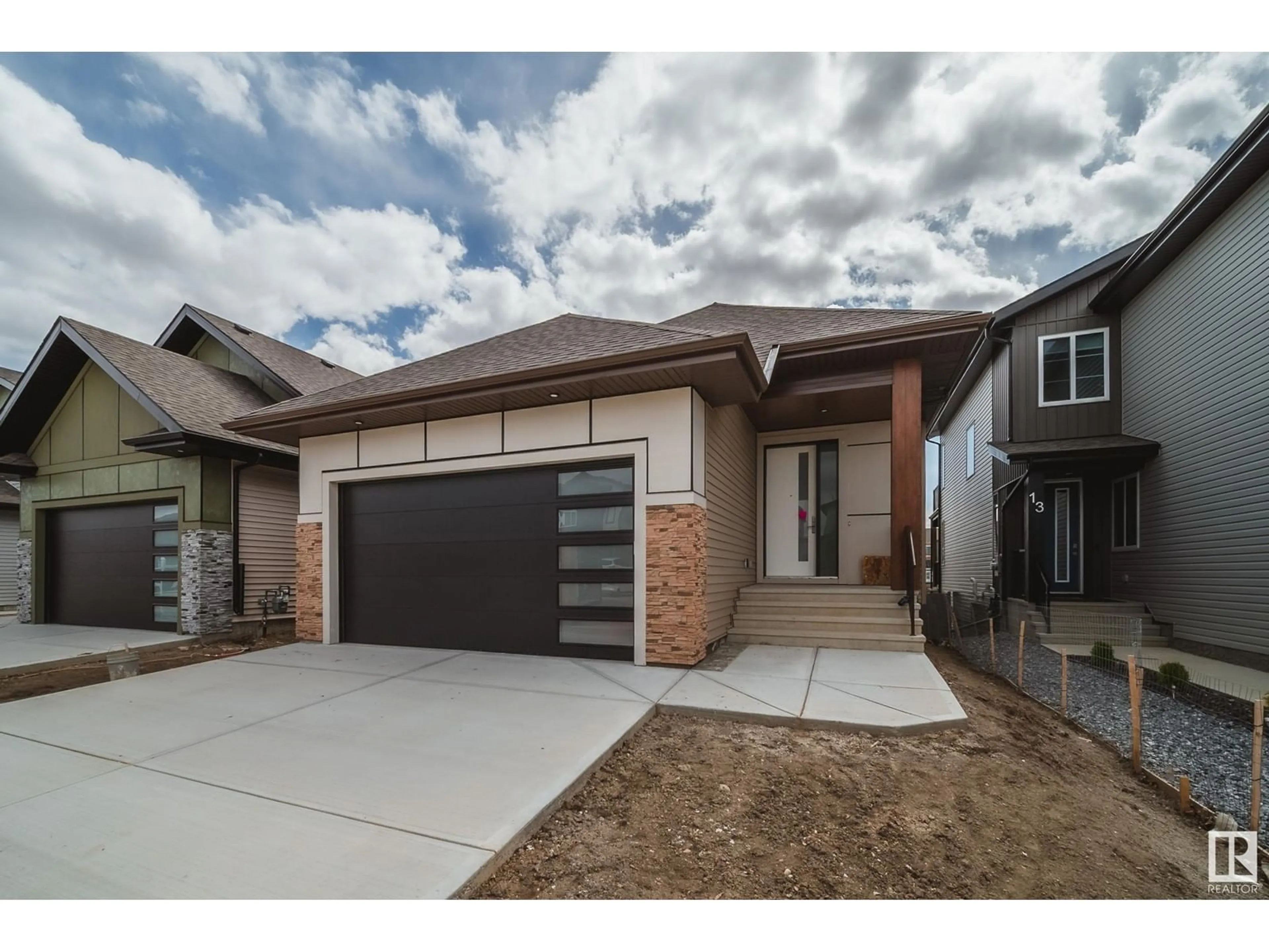Home with brick exterior material, street for 17 STARLING, Fort Saskatchewan Alberta T8L1R5