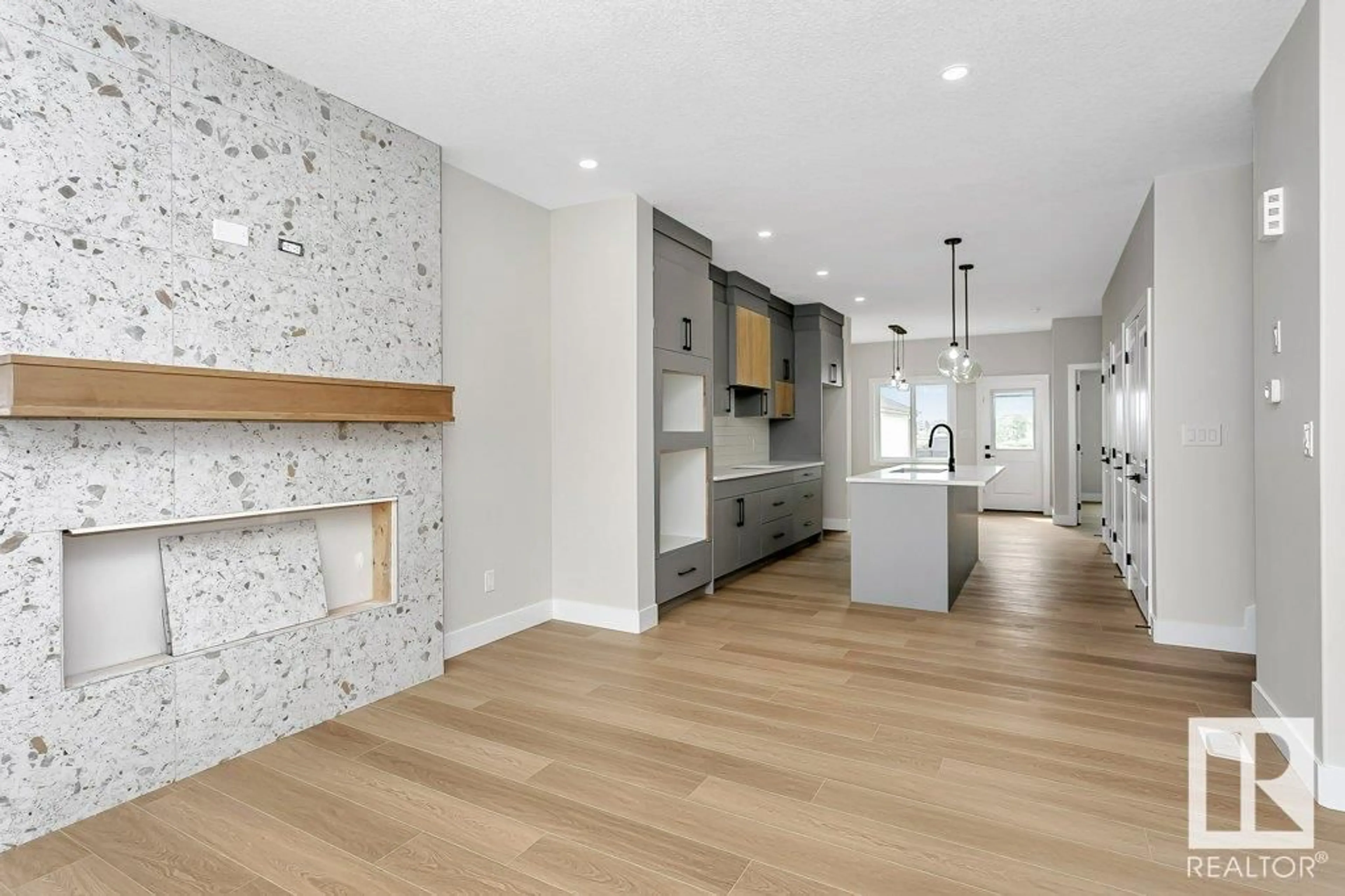 Open concept kitchen, unknown for 4107 67 ST, Beaumont Alberta T4X3E9