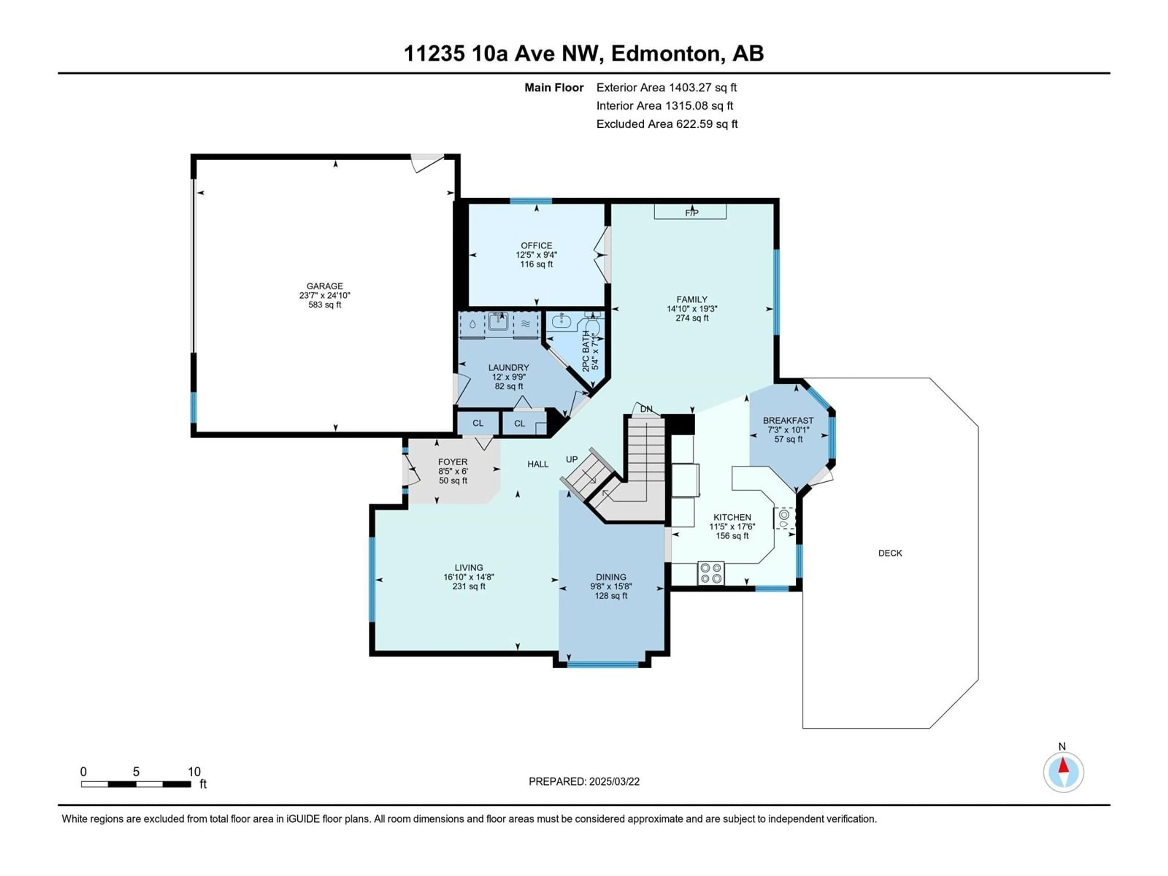 Floor plan for 11235 10A AV, Edmonton Alberta T6J6S3