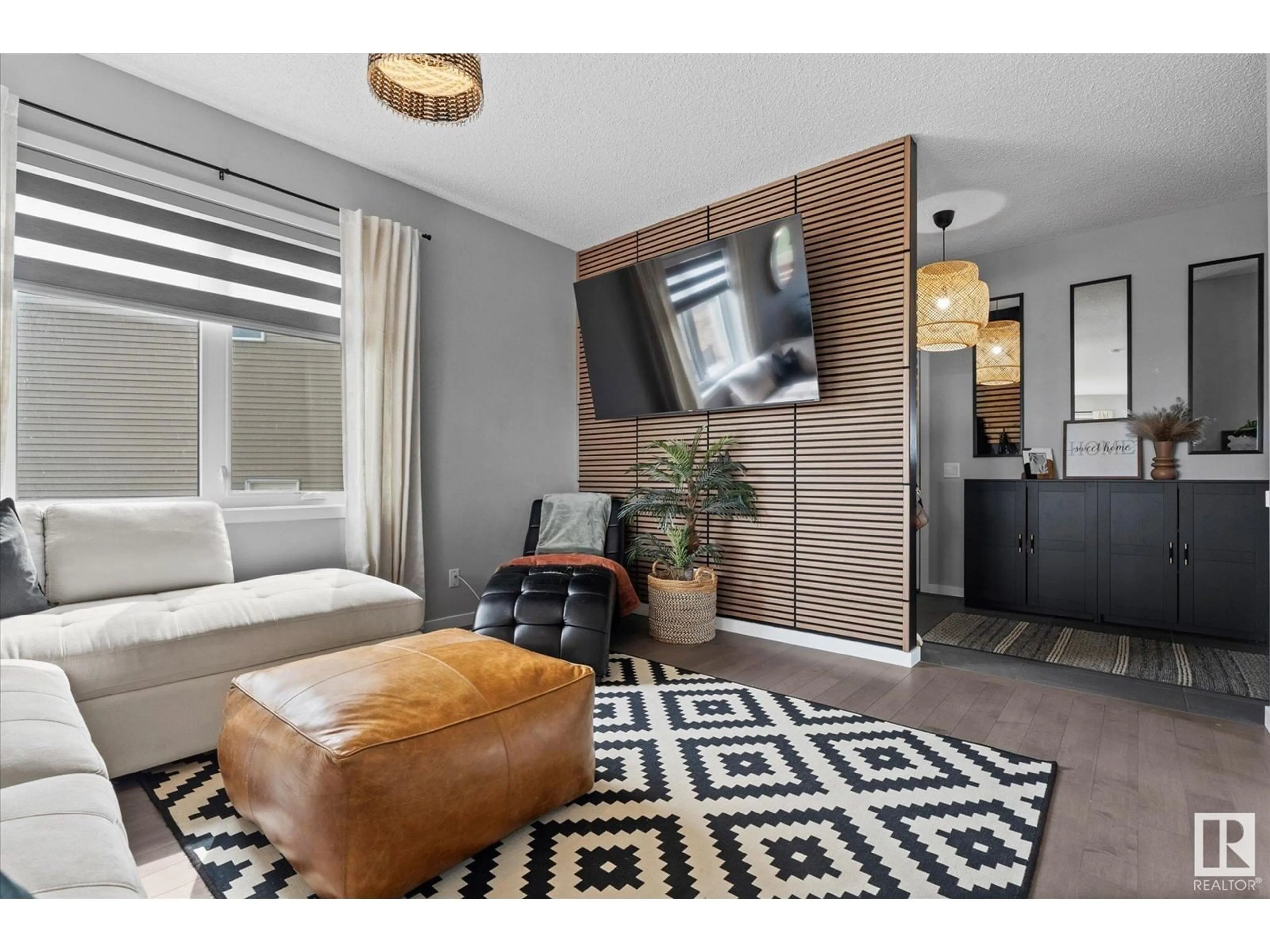 Living room with furniture, unknown for 30 AVERY CV, Spruce Grove Alberta T7X4R5