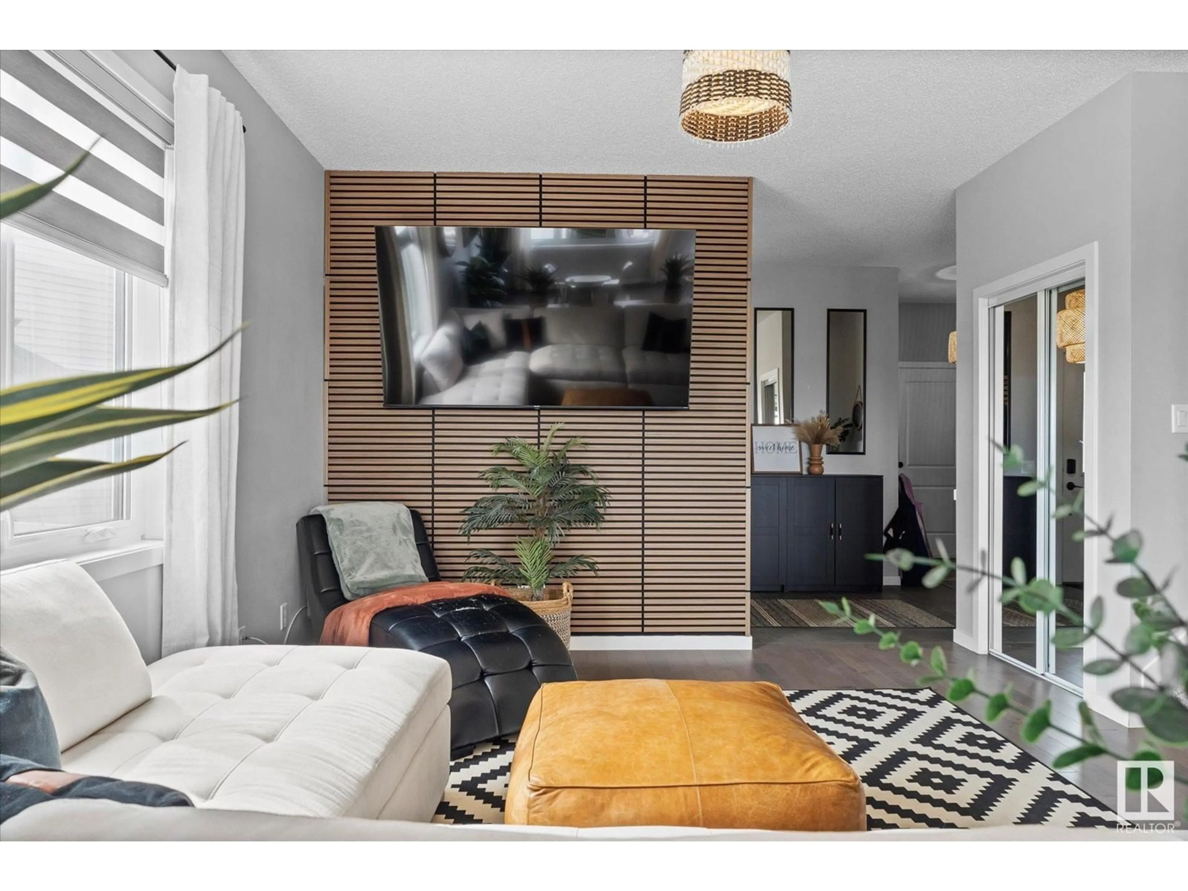Living room with furniture, unknown for 30 AVERY CV, Spruce Grove Alberta T7X4R5
