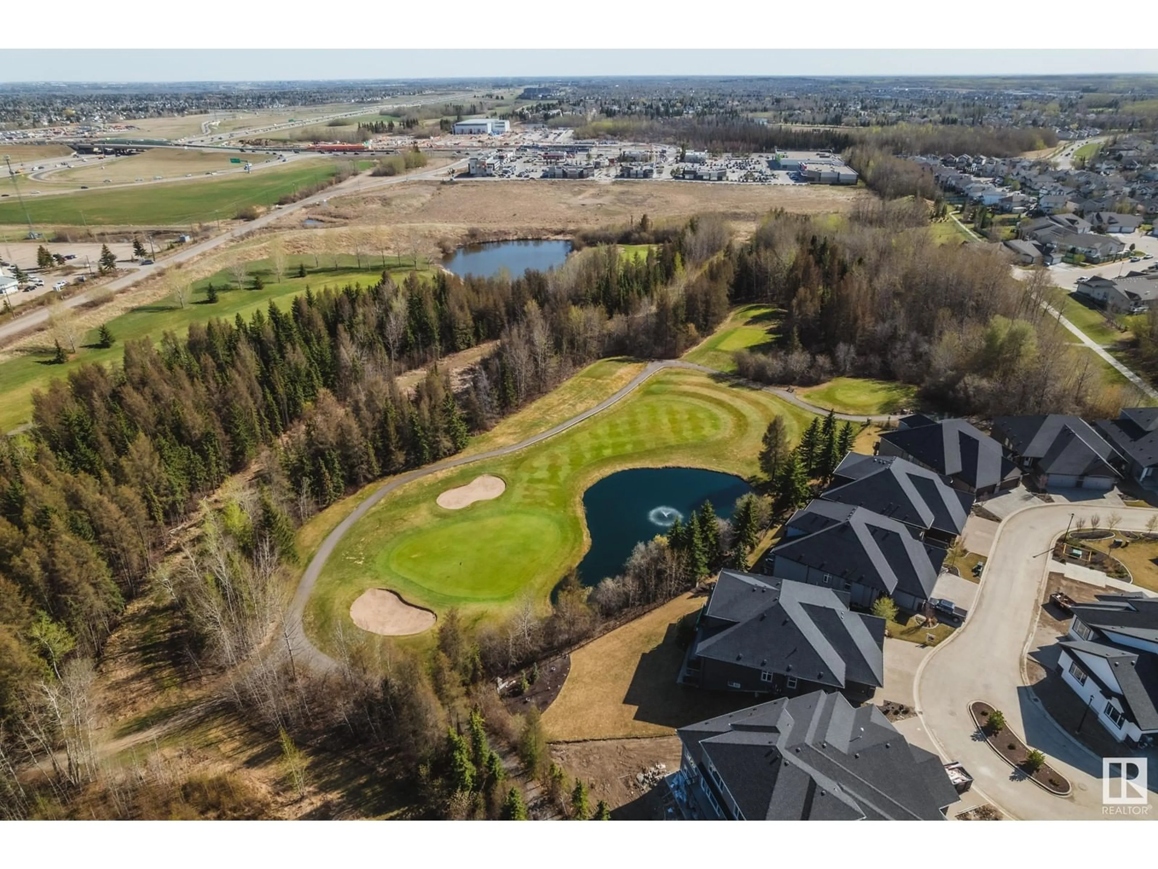 A pic from outside/outdoor area/front of a property/back of a property/a pic from drone, water/lake/river/ocean view for #25 - 20425 93 AV, Edmonton Alberta T5T7C7