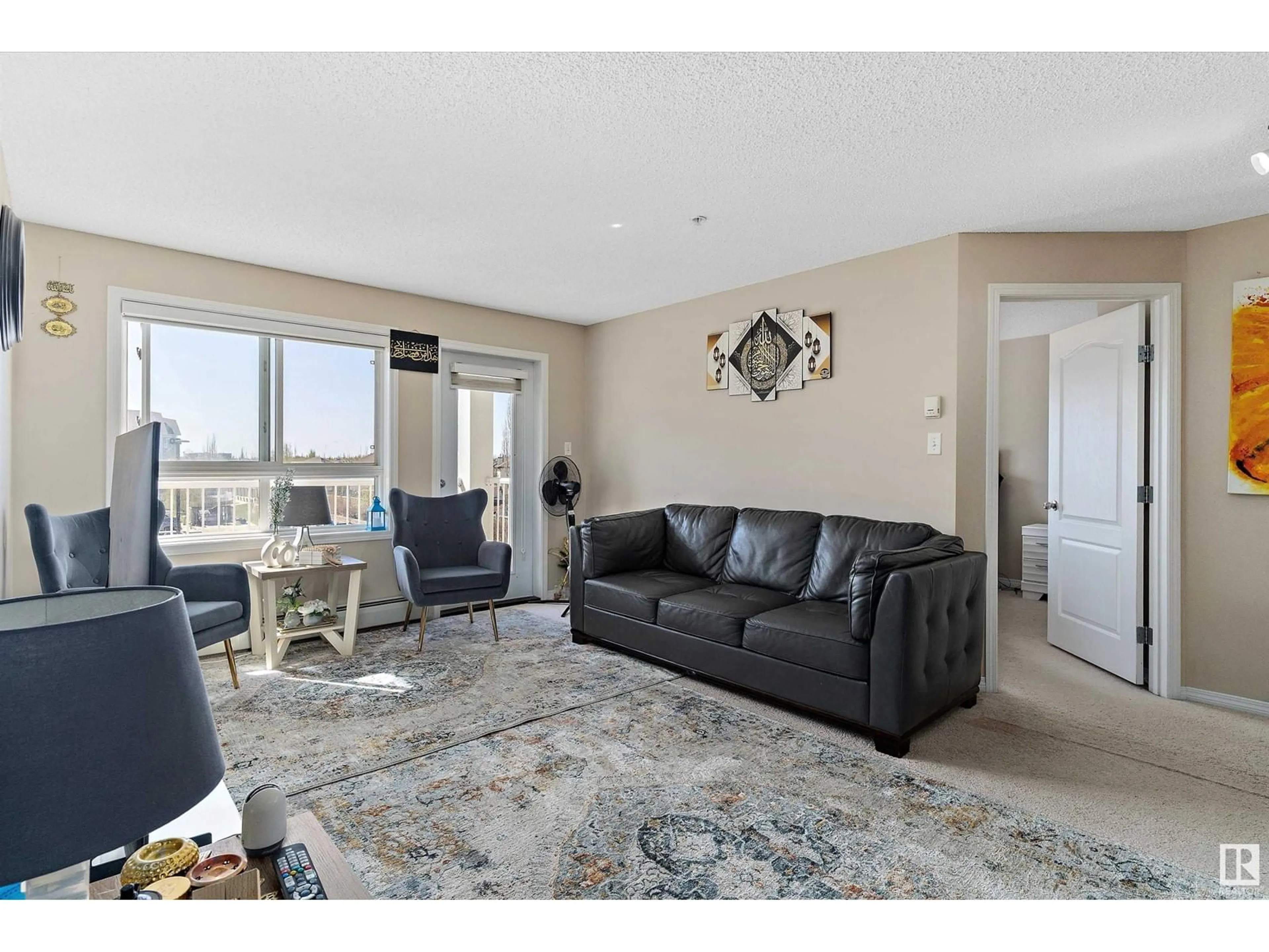 Living room with furniture, unknown for 5350 - 316 199 ST, Edmonton Alberta T6M0A5
