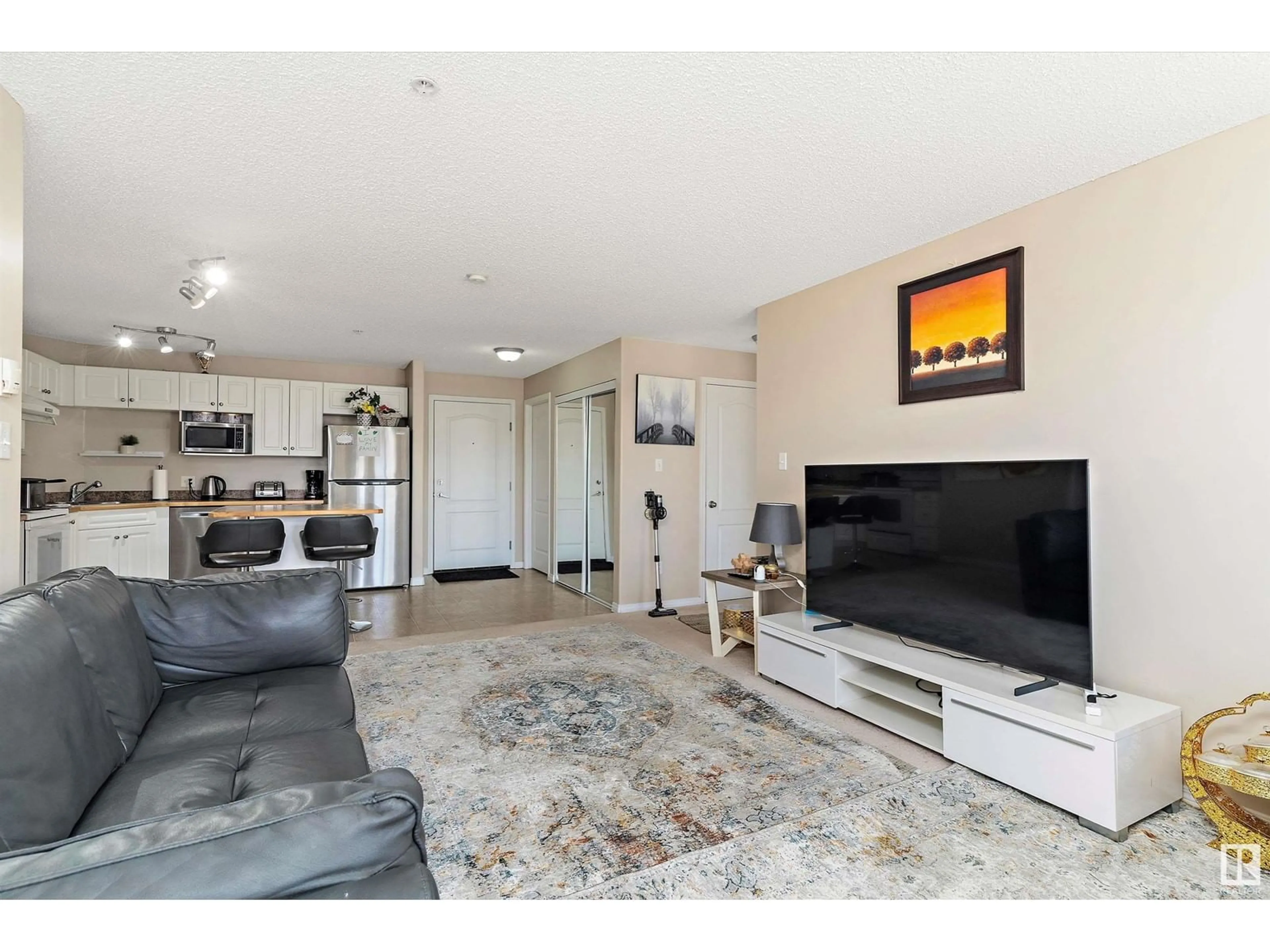 Living room with furniture, unknown for 5350 - 316 199 ST, Edmonton Alberta T6M0A5