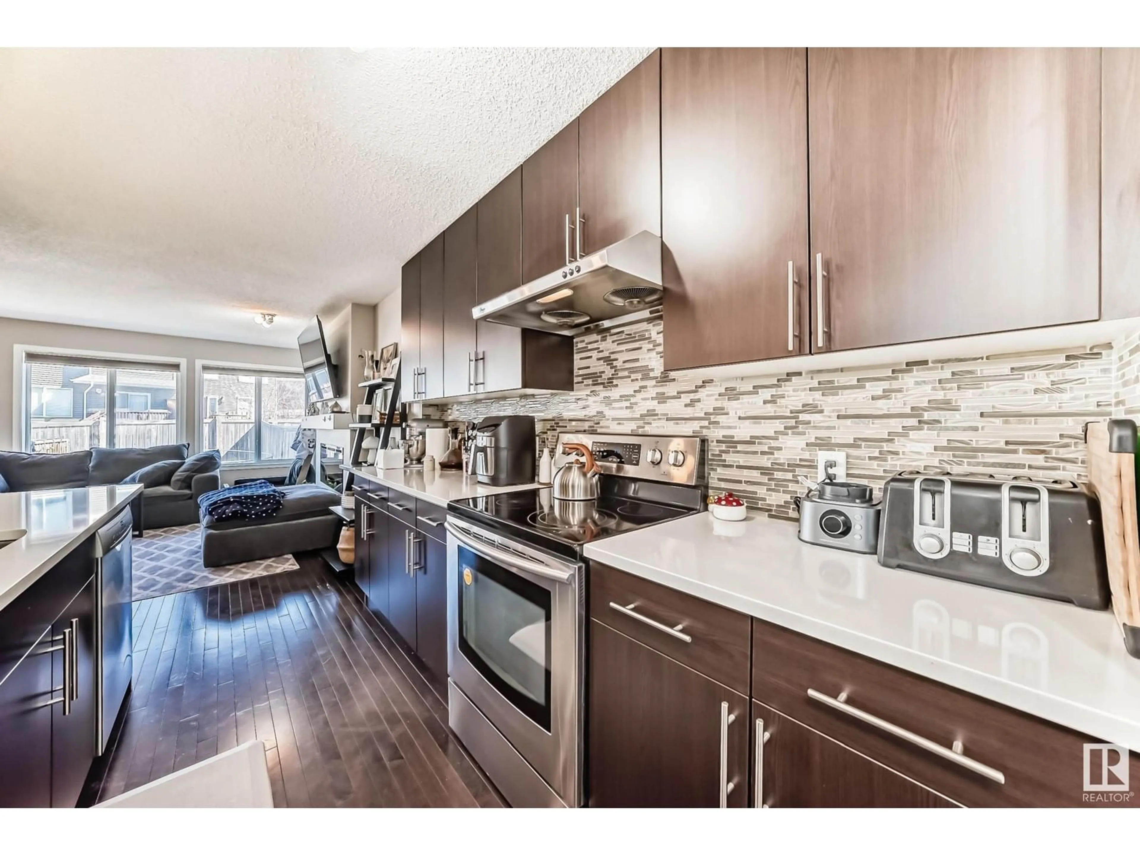 Open concept kitchen, unknown for 2317 76 ST, Edmonton Alberta T6X1S6