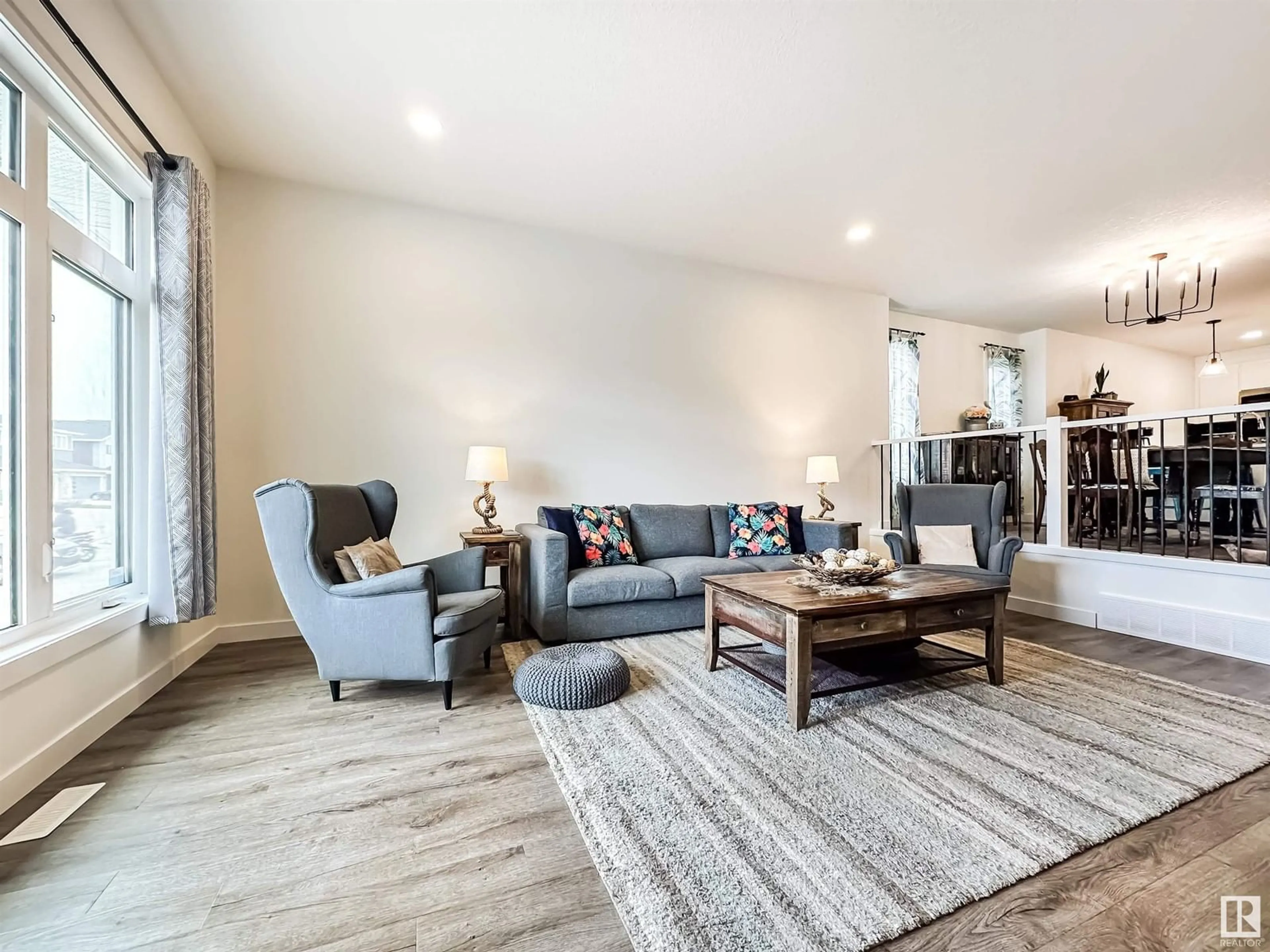 Living room with furniture, unknown for 156 KIDD CR, Leduc Alberta T9E1N6