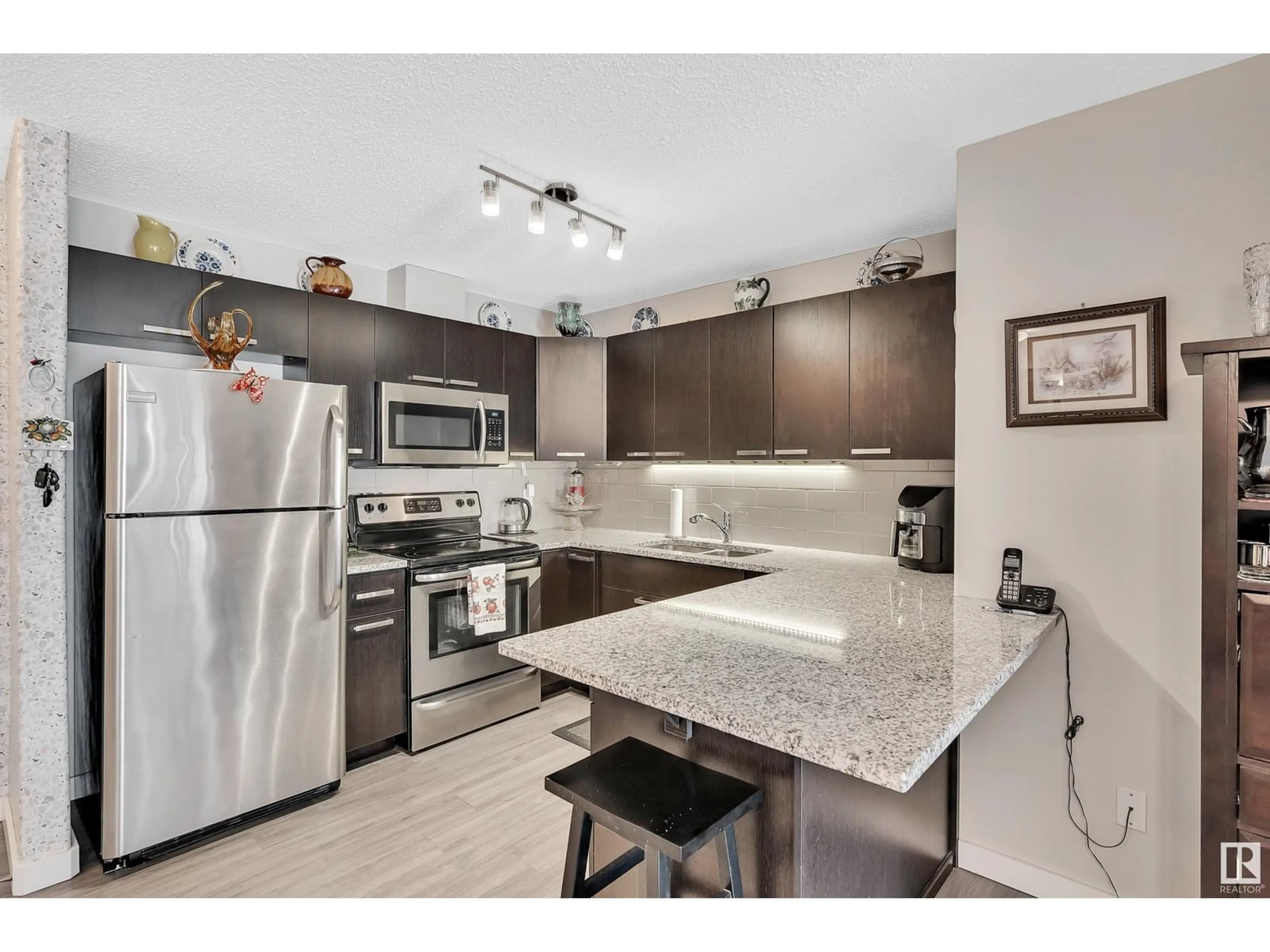 Open concept kitchen, unknown for 314 - 14808 125 ST, Edmonton Alberta T5X0G1