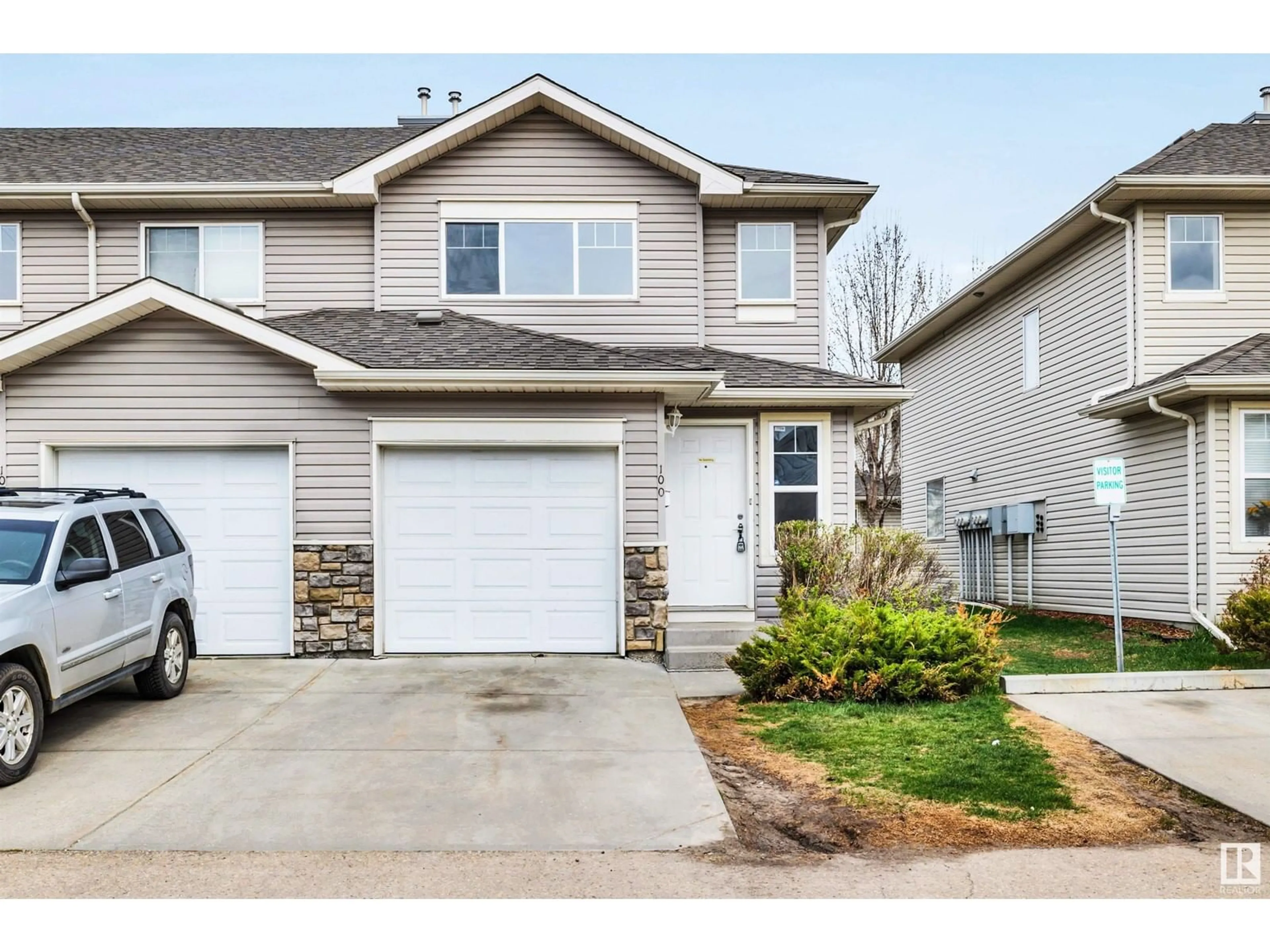 Home with vinyl exterior material, street for #100 - 230 EDWARDS DR, Edmonton Alberta T6X1G7