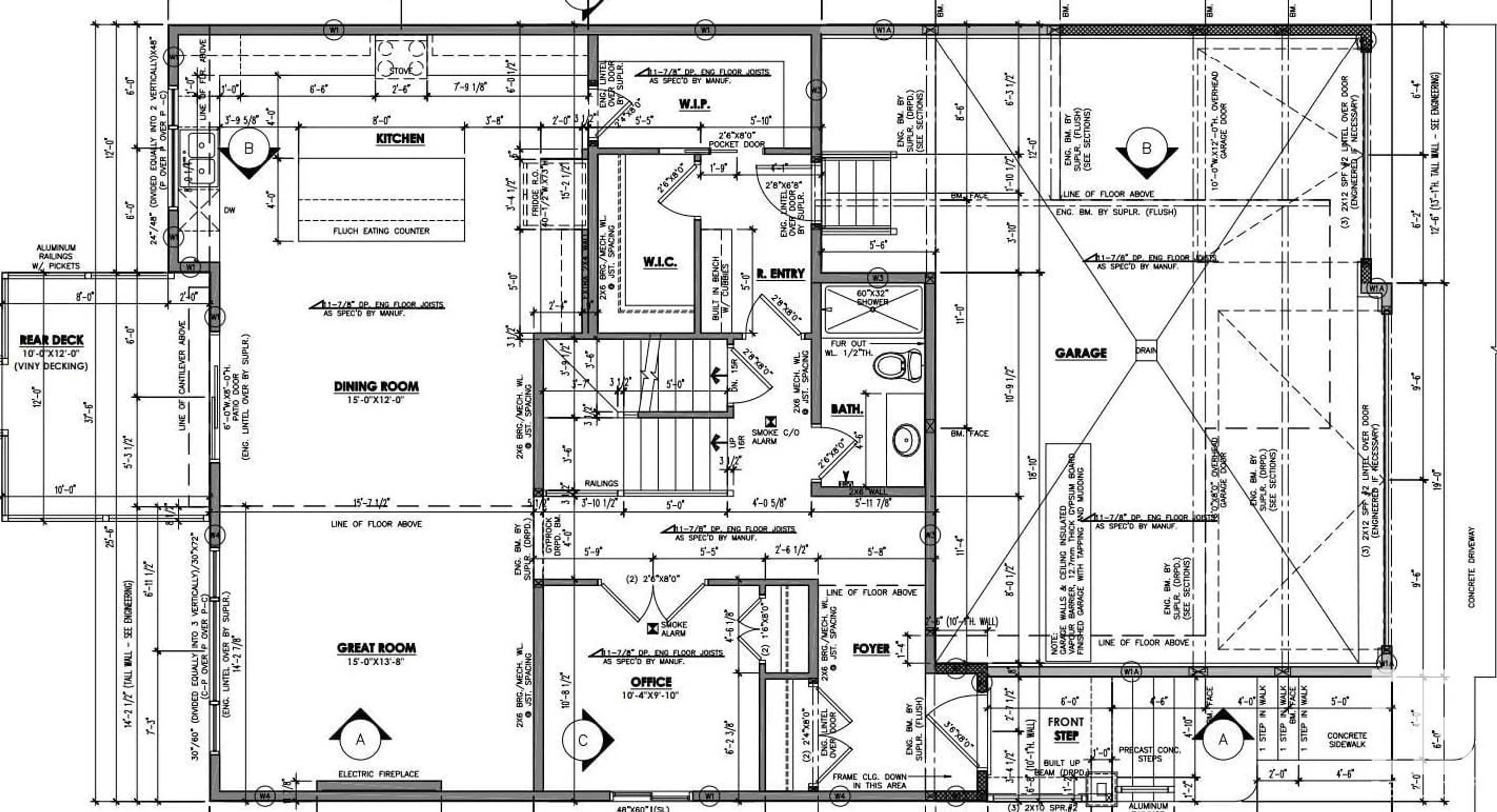 Floor plan for 30 SYDWYCK CI, Spruce Grove Alberta T7X0A0