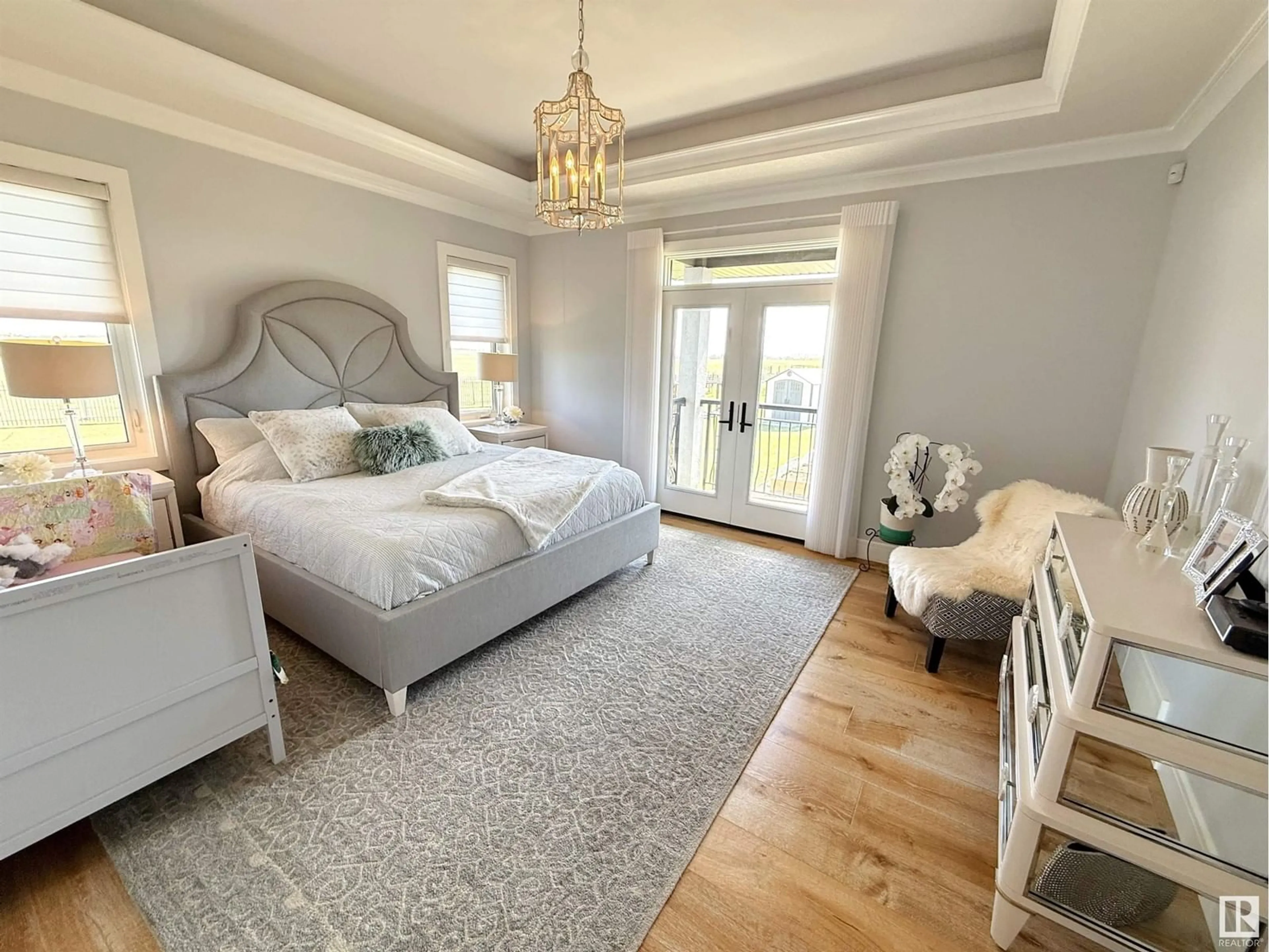 Bedroom with bed, unknown for 52025 RGE ROAD 272, Rural Parkland County Alberta T7X3N1