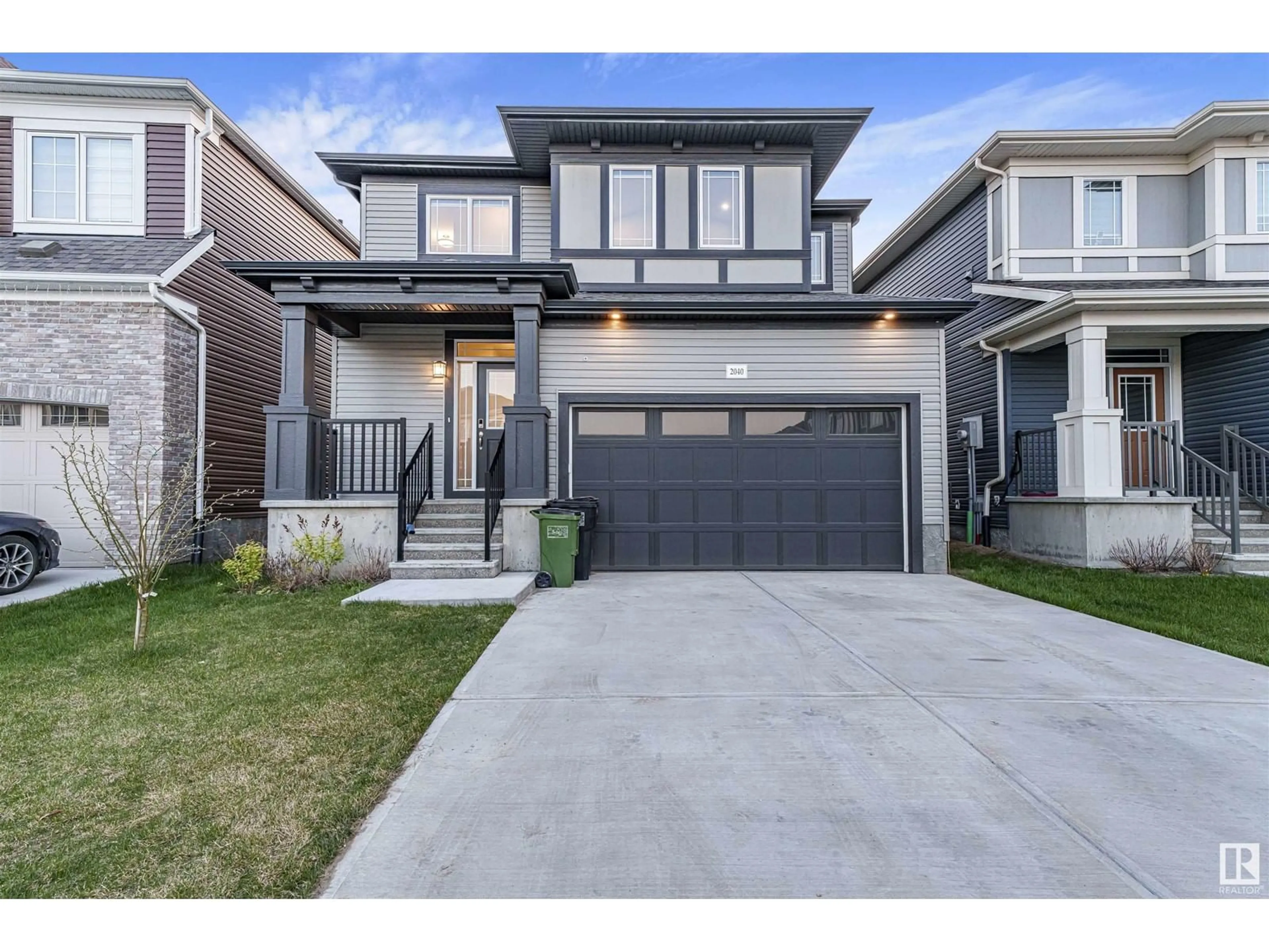Home with brick exterior material, street for NW - 2040 207 ST, Edmonton Alberta T6M1R7