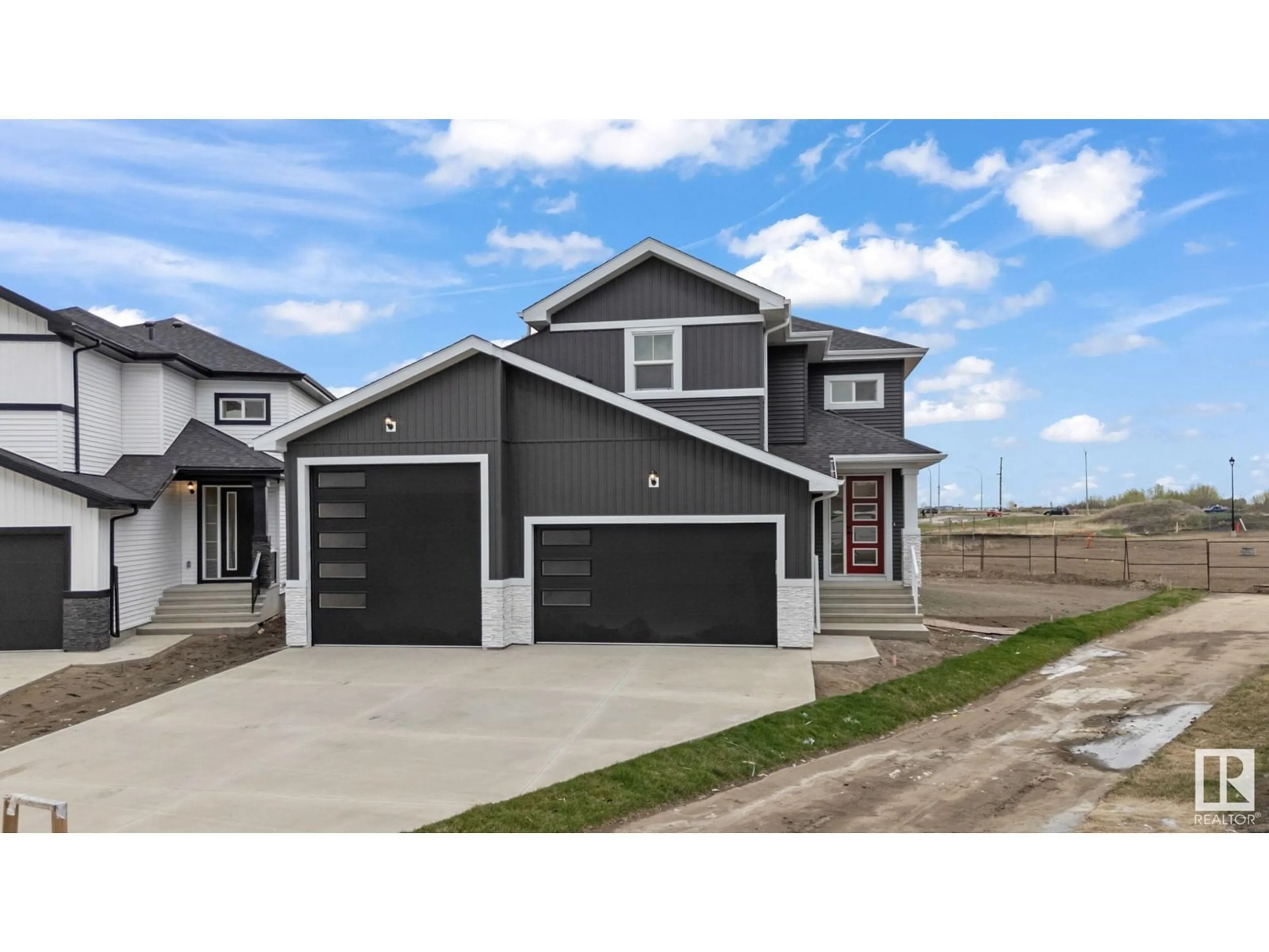 Home with vinyl exterior material, street for 34 SUN MEADOWS CL, Stony Plain Alberta T7Z0K1