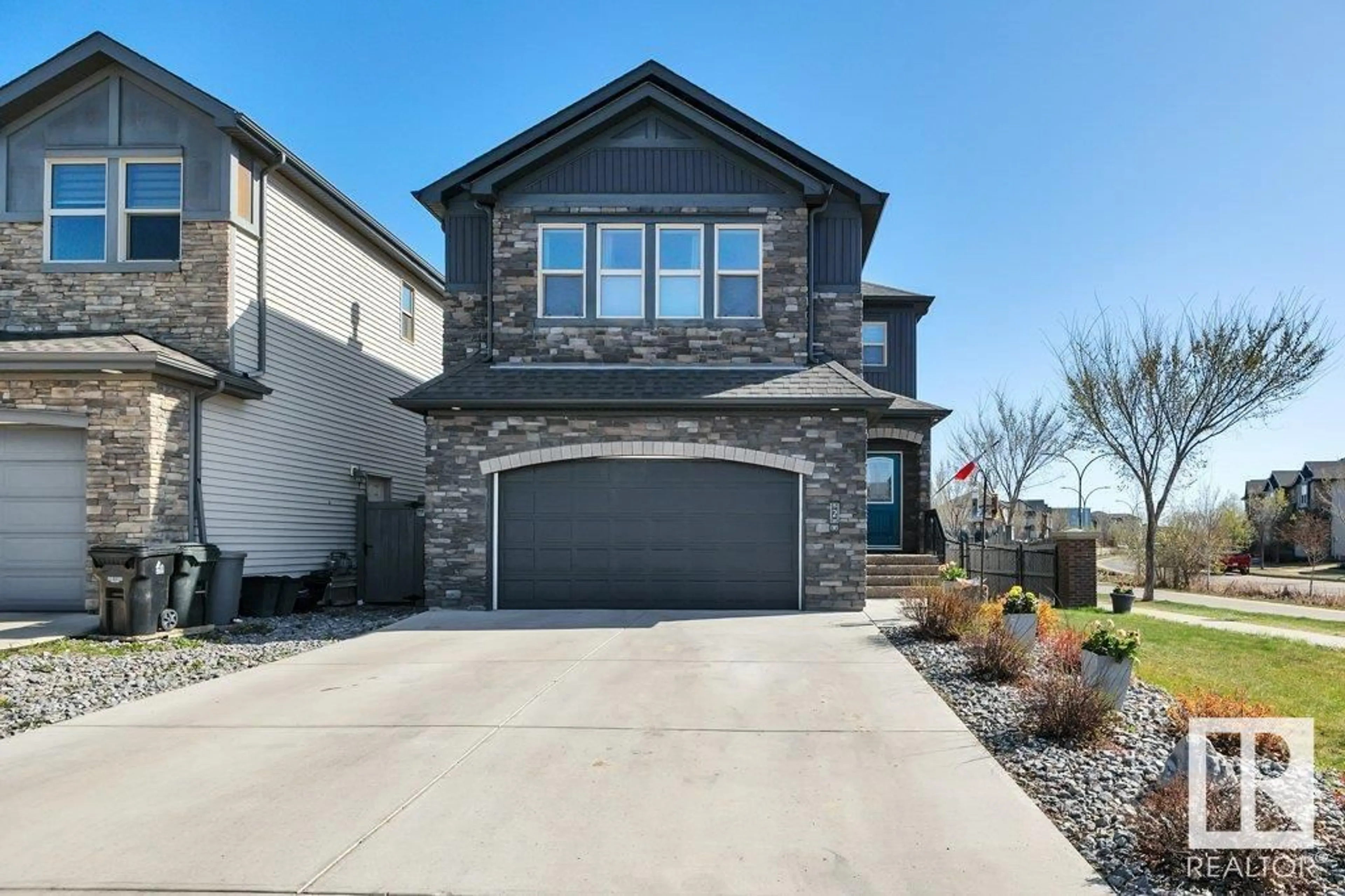 Home with brick exterior material, street for 2 GEORGE ST, Spruce Grove Alberta T7X0M2