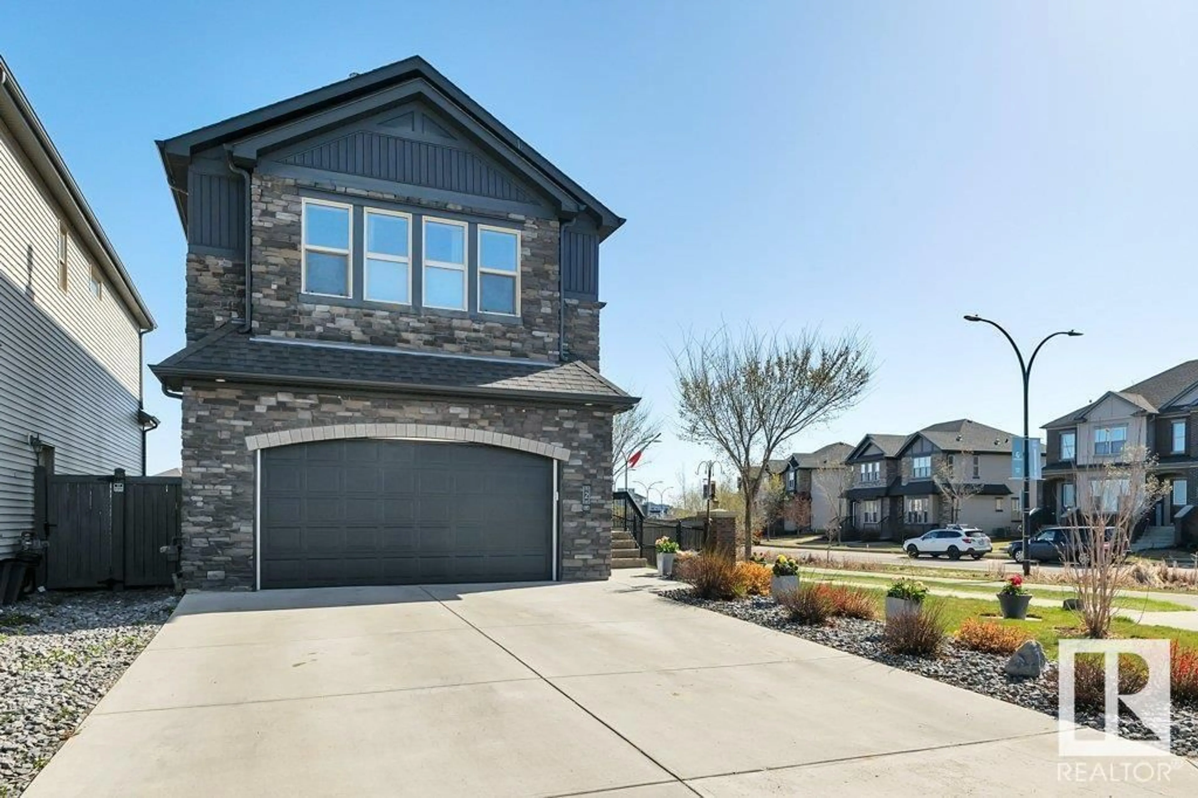 Home with brick exterior material, street for 2 GEORGE ST, Spruce Grove Alberta T7X0M2