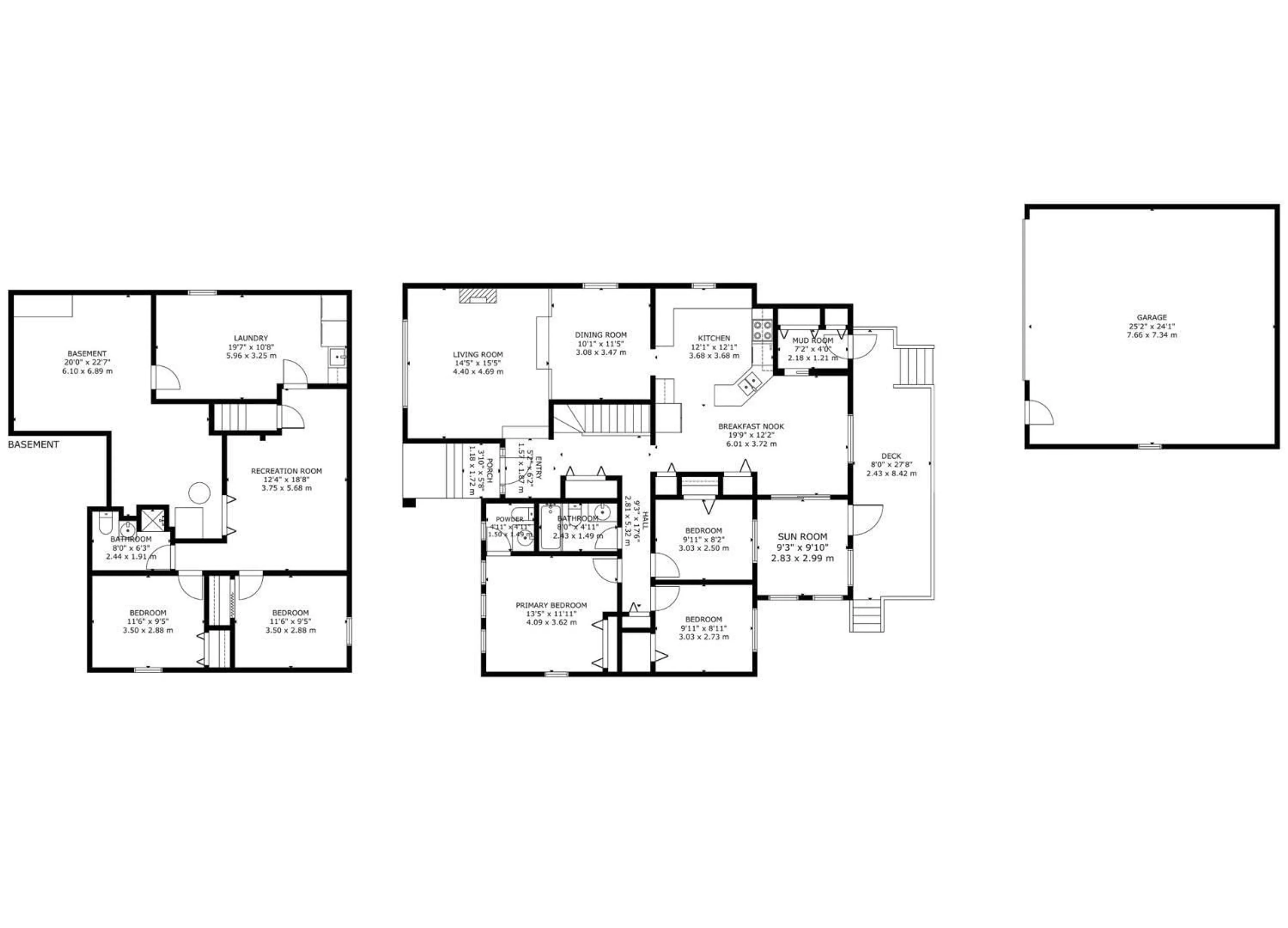 Floor plan for 30 WINDERMERE DR, Spruce Grove Alberta T7X1P7