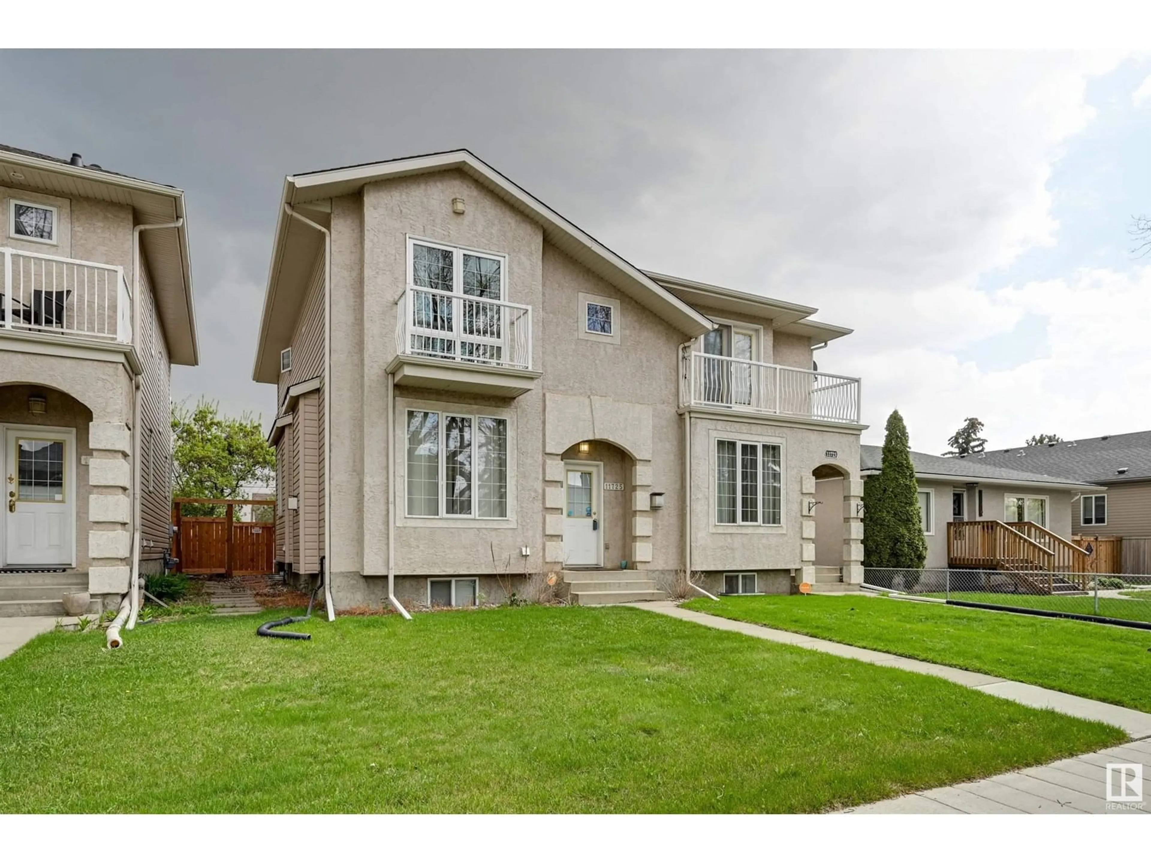 Home with brick exterior material, street for NW - 11725 122 ST, Edmonton Alberta T5M0B6