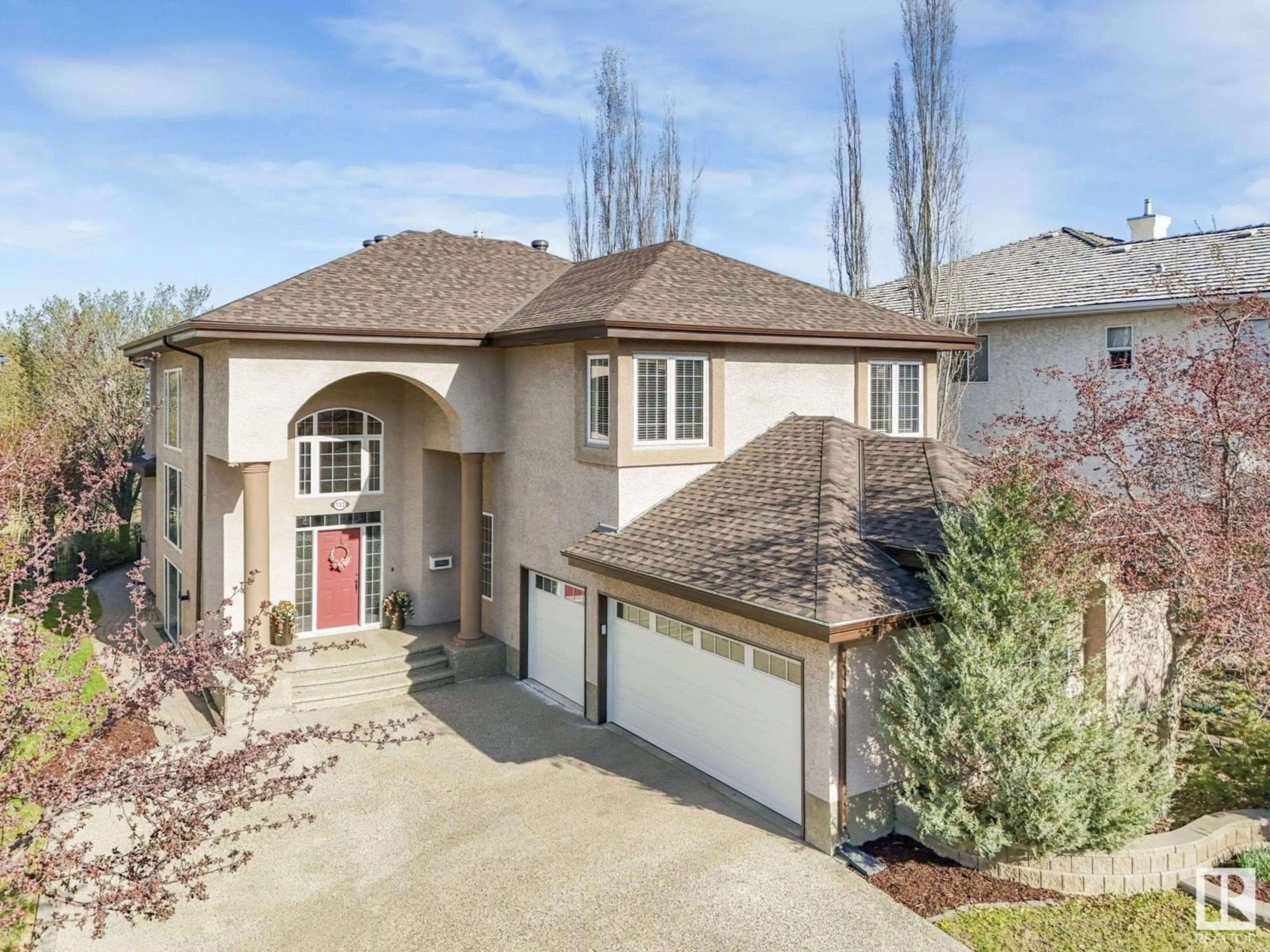 Home with brick exterior material, street for 732 BUTTERWORTH DR, Edmonton Alberta T6R2M7