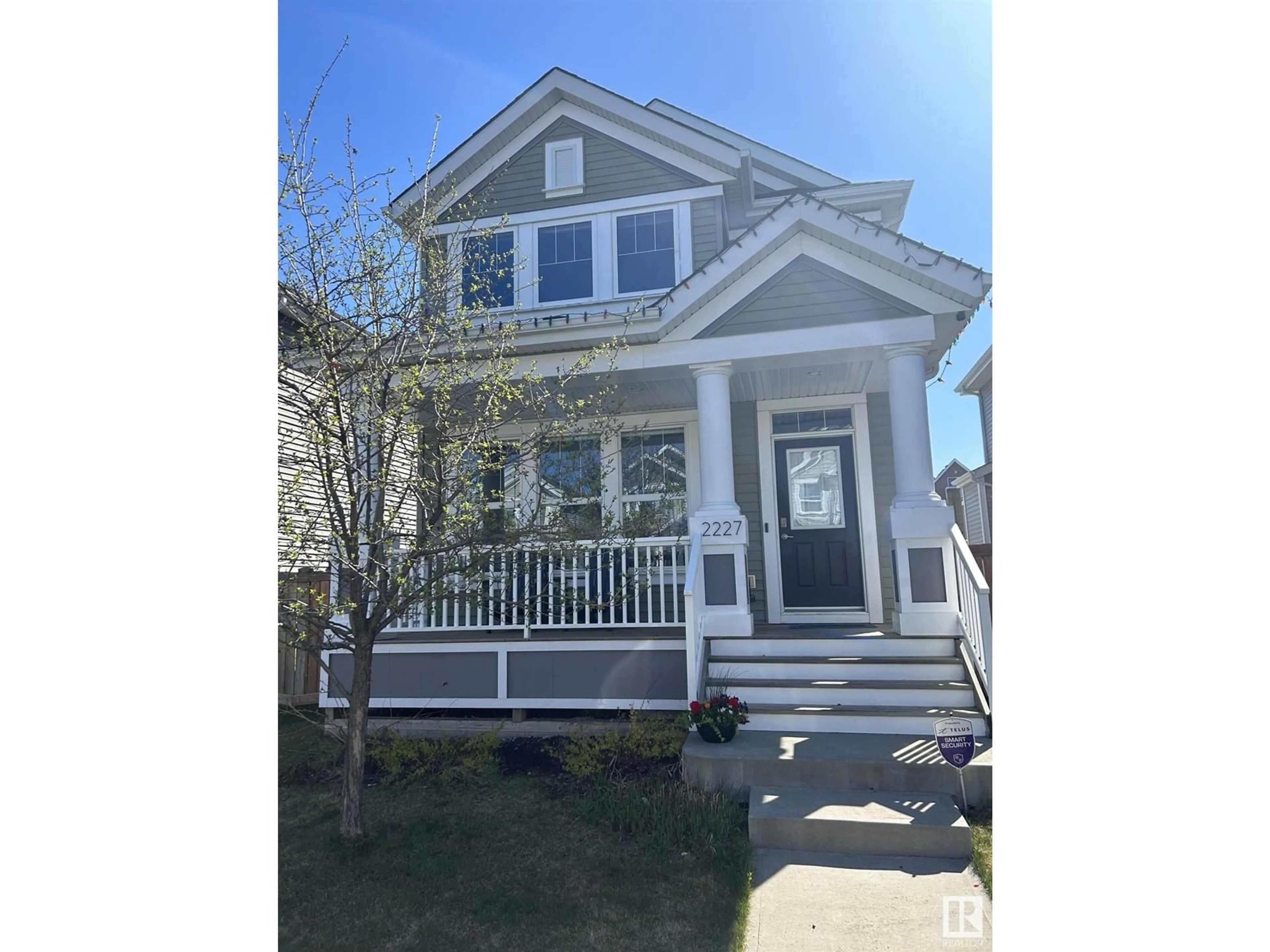 Home with vinyl exterior material, street for SW - 2227 78 ST, Edmonton Alberta T6X0Z2