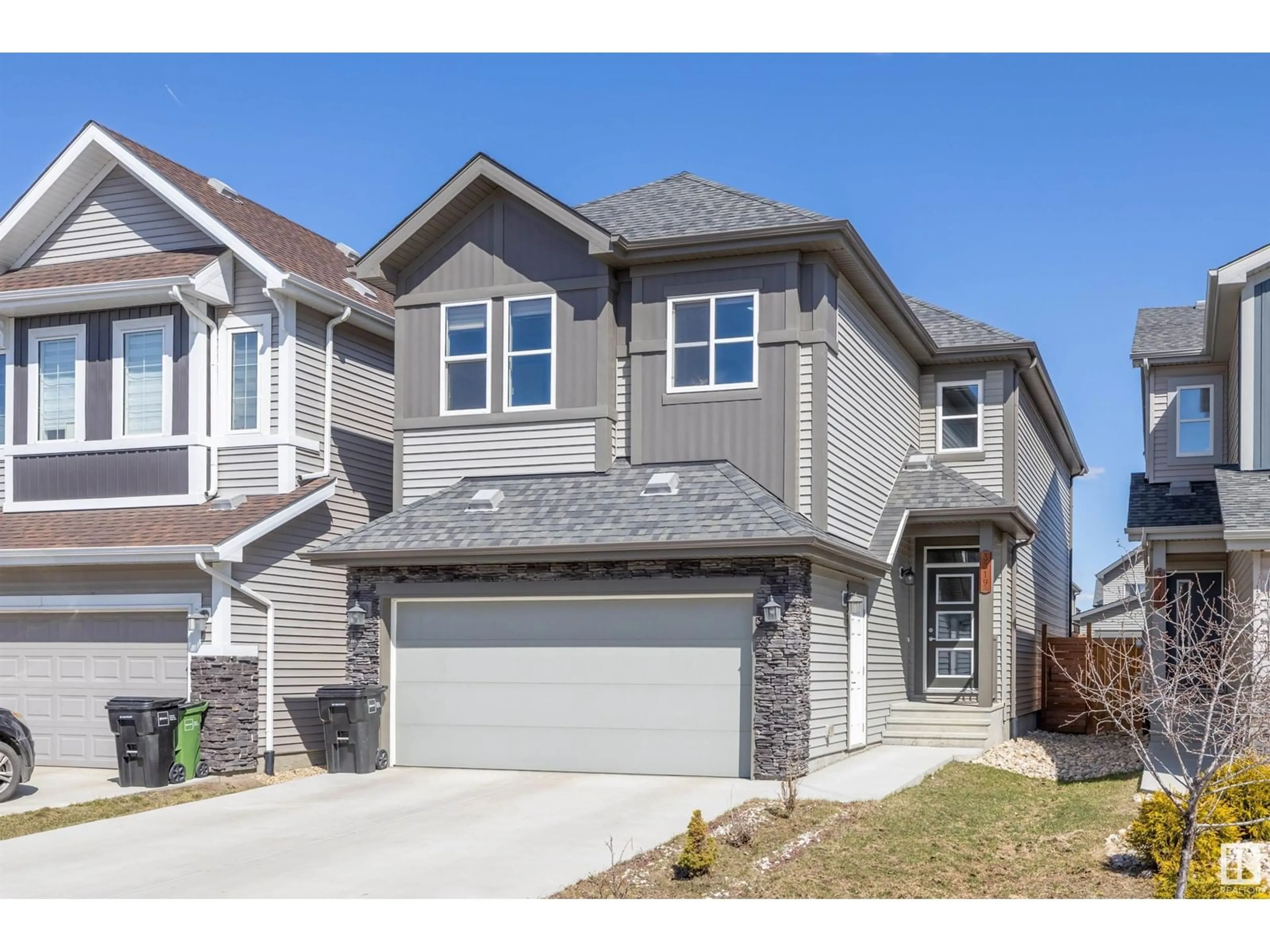 Home with brick exterior material, street for 3319 CHECKNITA COMMON, Edmonton Alberta T6W4E8