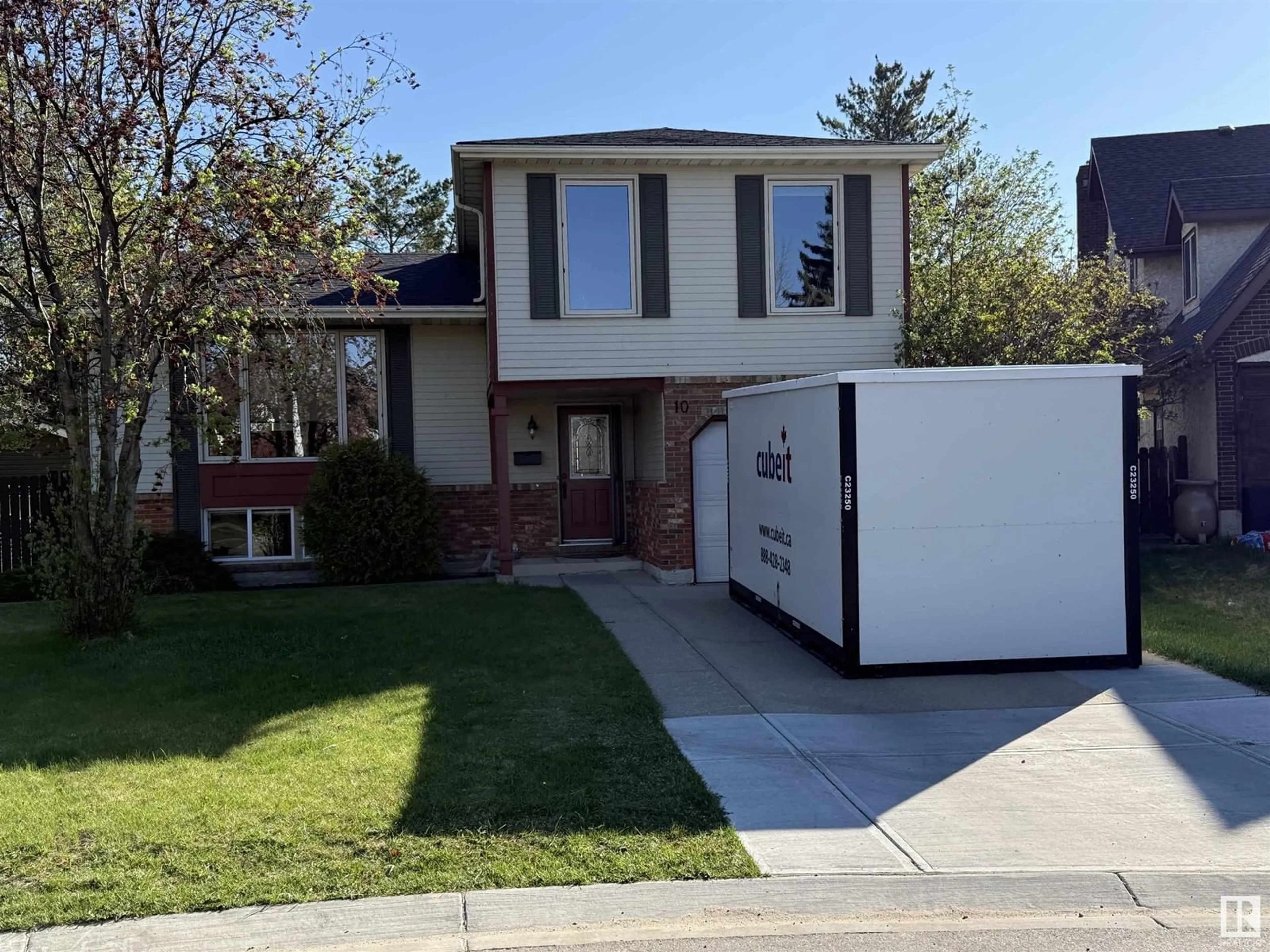 Home with brick exterior material, street for 10 GROAT PL, Spruce Grove Alberta T7X1Z5