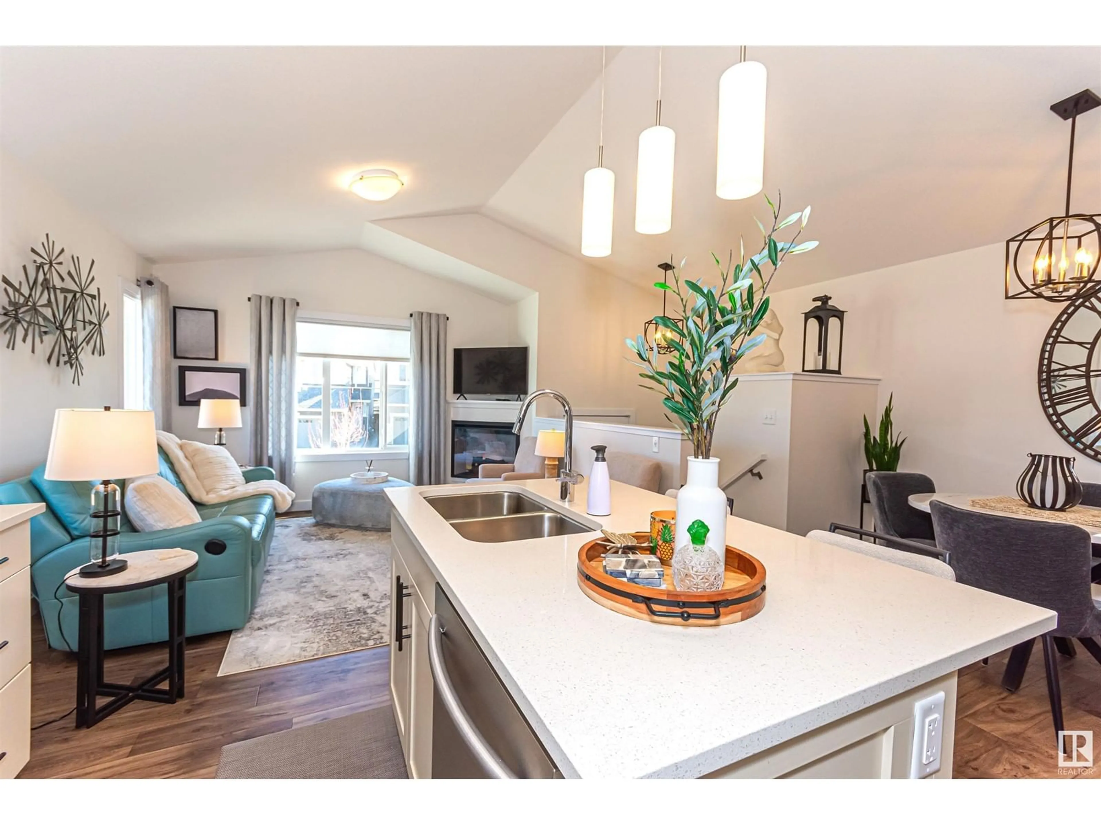 Open concept kitchen, unknown for 22108 85 AV, Edmonton Alberta T5T7E4