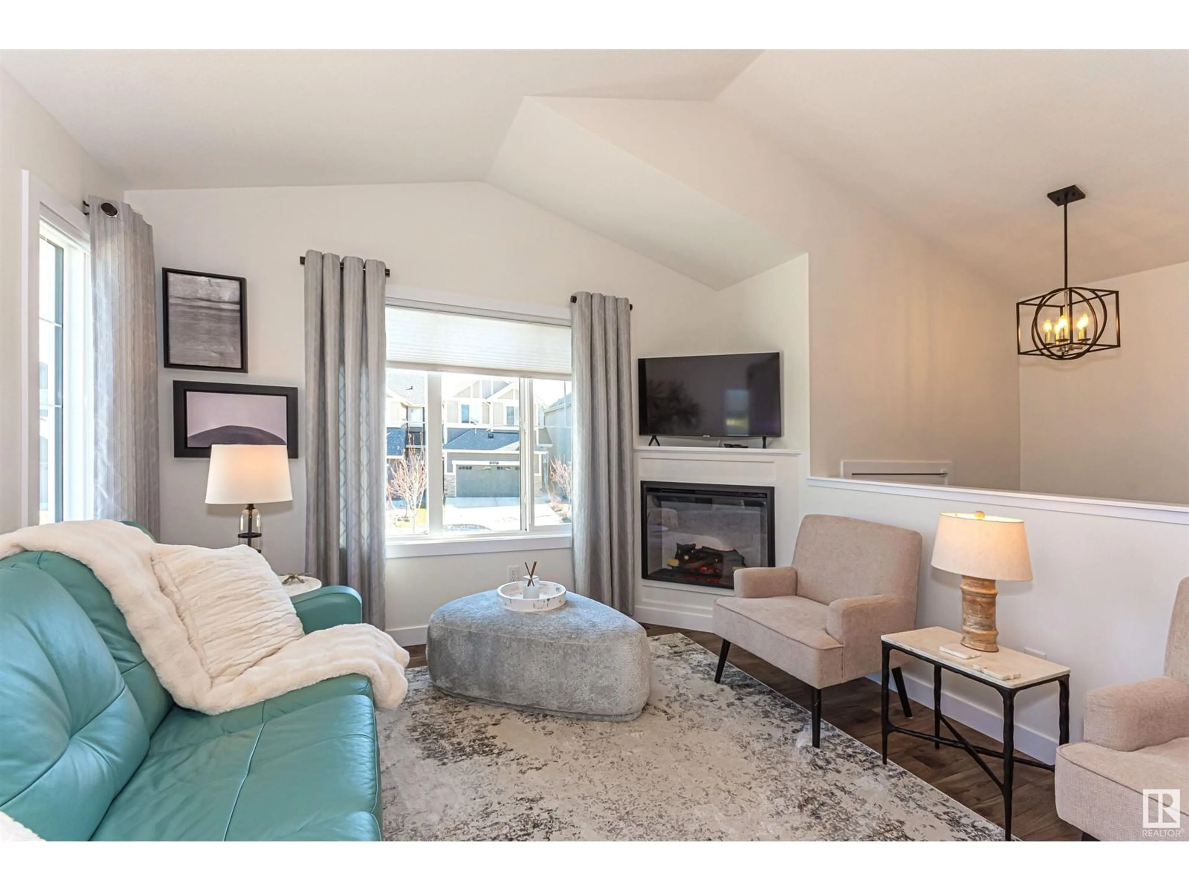 Living room with furniture, unknown for 22108 85 AV, Edmonton Alberta T5T7E4