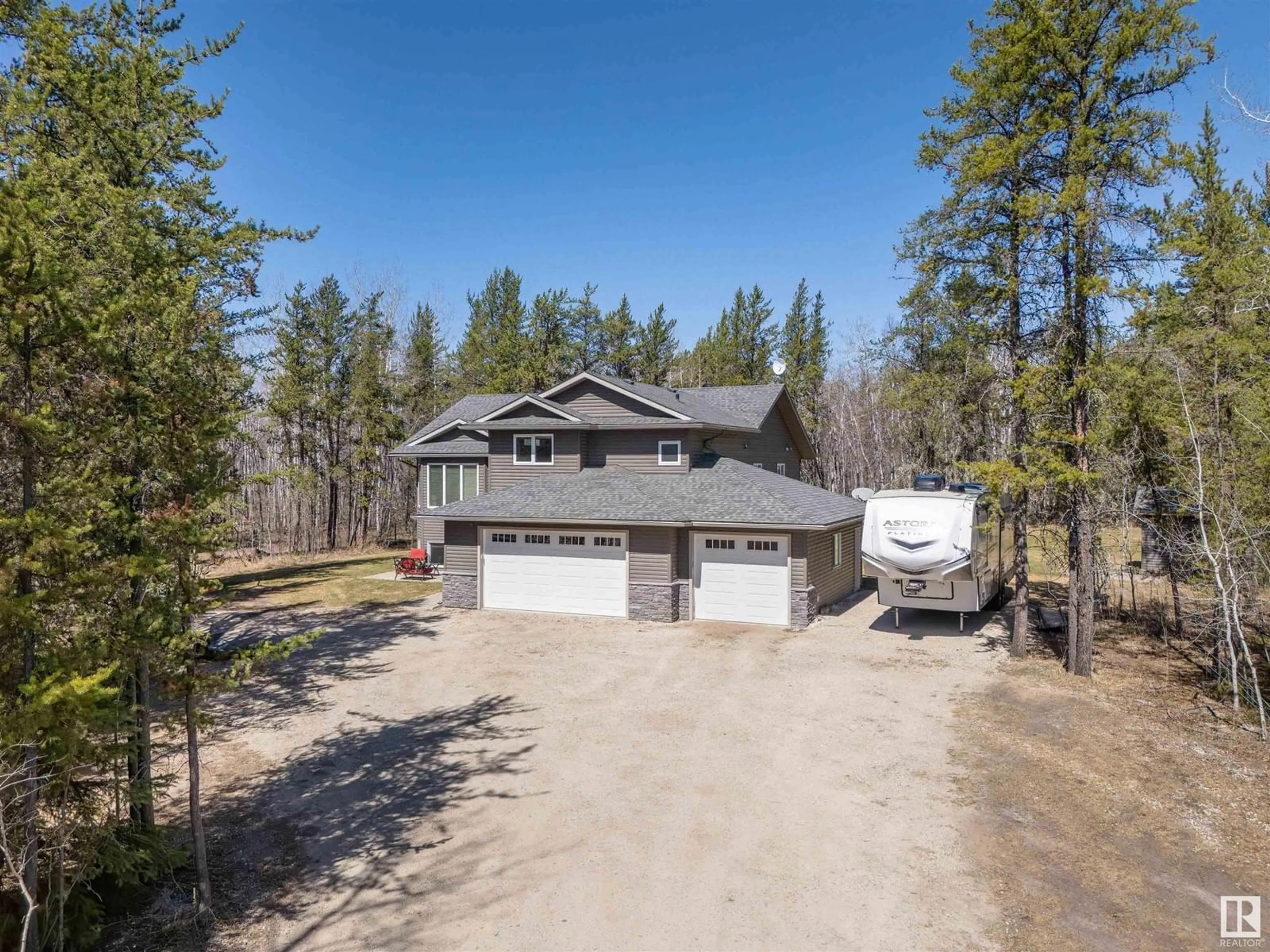 A pic from outside/outdoor area/front of a property/back of a property/a pic from drone, unknown for 2 62101 RGE RD 421, Rural Bonnyville M.D. Alberta T9M1P2