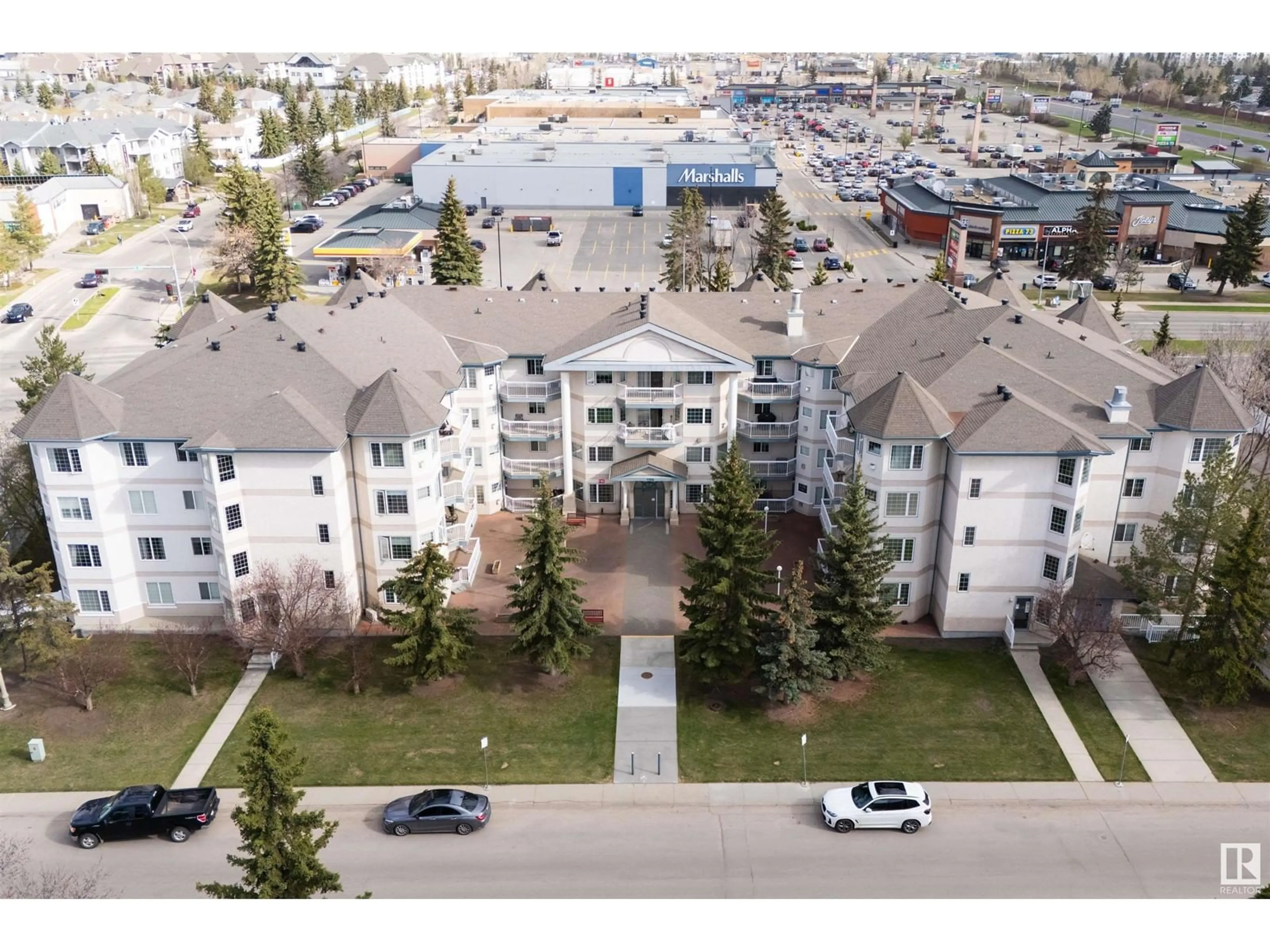 A pic from outside/outdoor area/front of a property/back of a property/a pic from drone, unknown for 209 - 17150 94A AV, Edmonton Alberta T5T6L7