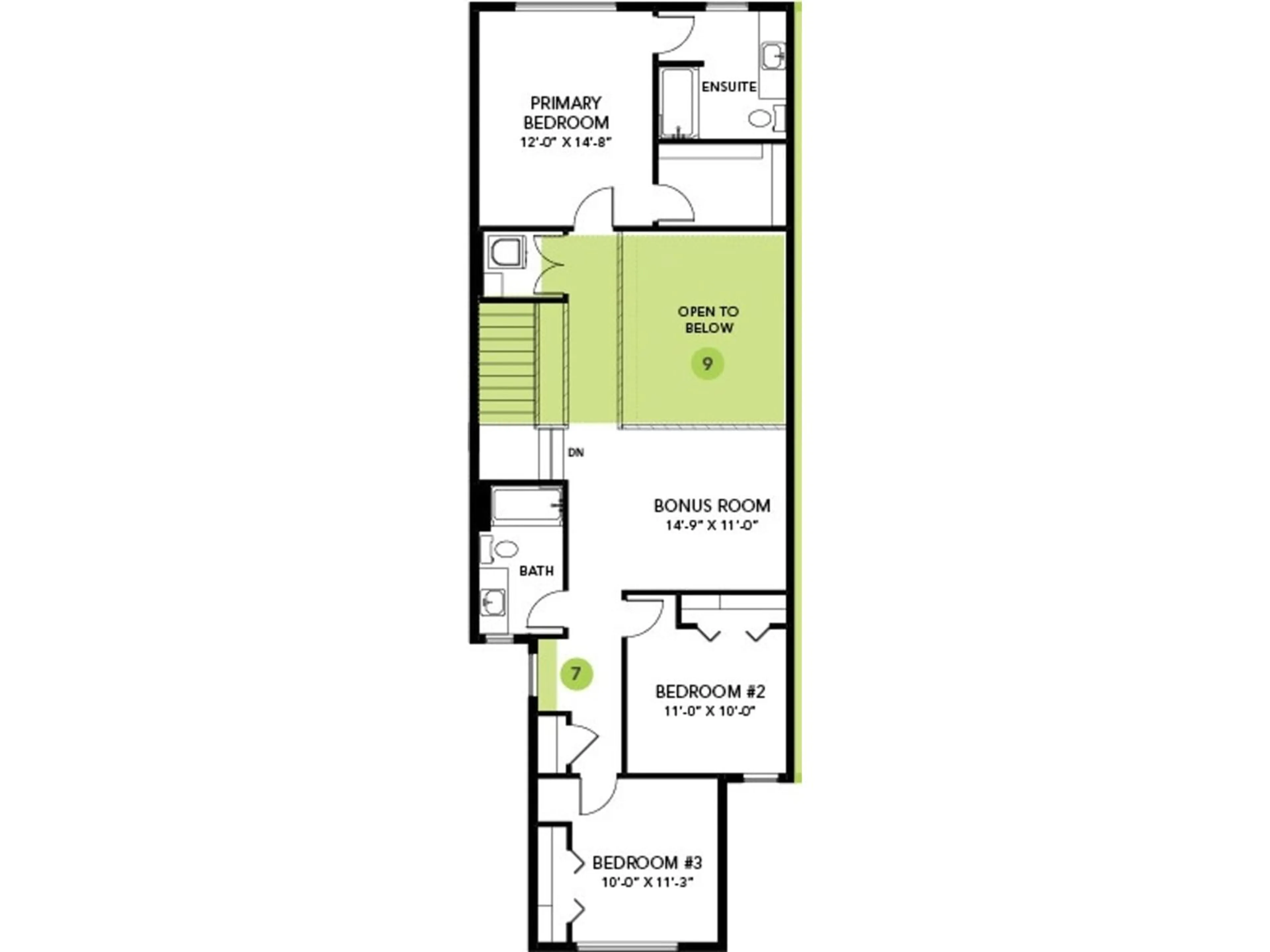 Floor plan for 2416 EGRET LO, Edmonton Alberta T6M3G9