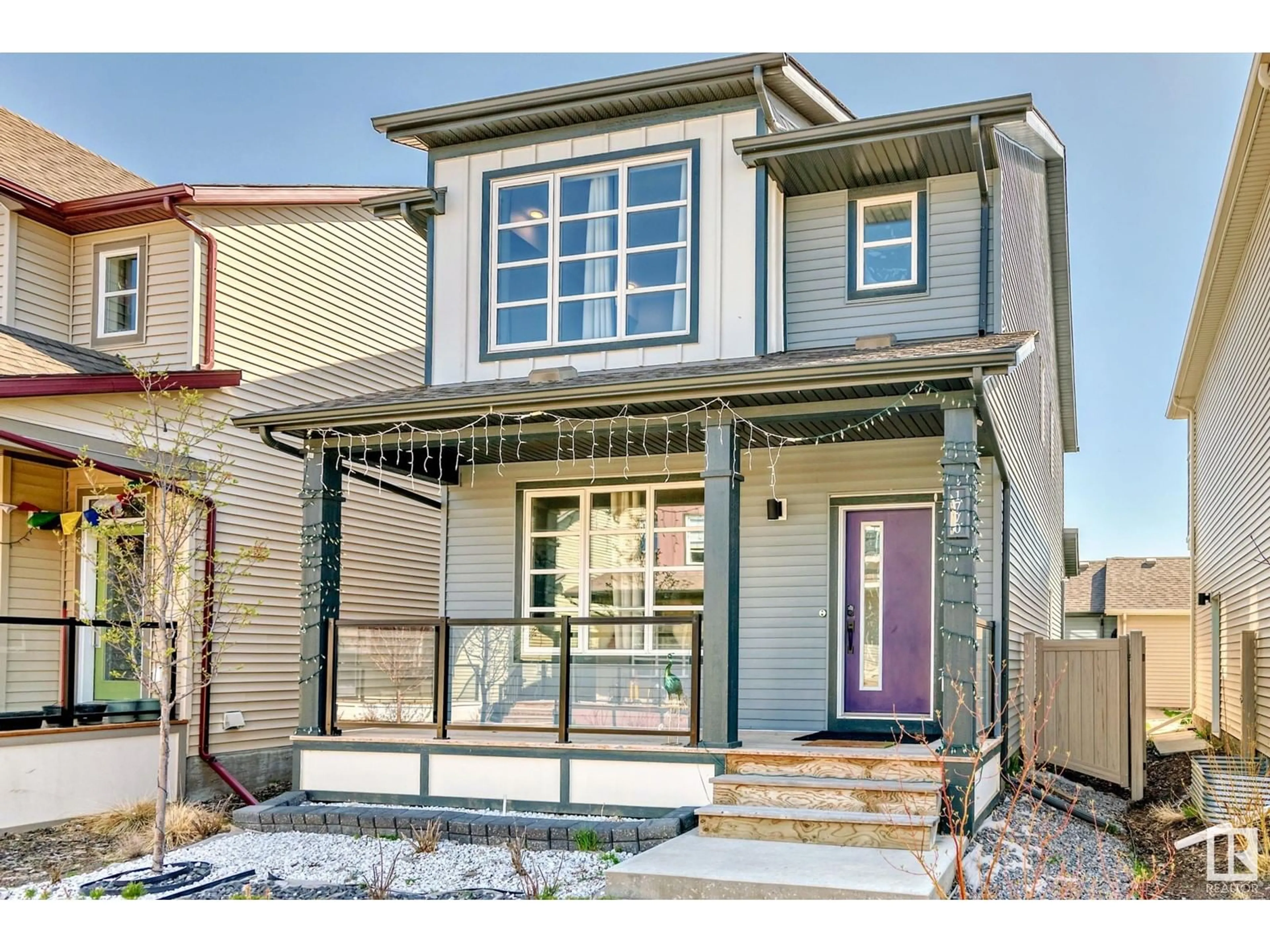 Home with vinyl exterior material, street for NW - 1770 25 A ST, Edmonton Alberta T6T2H8