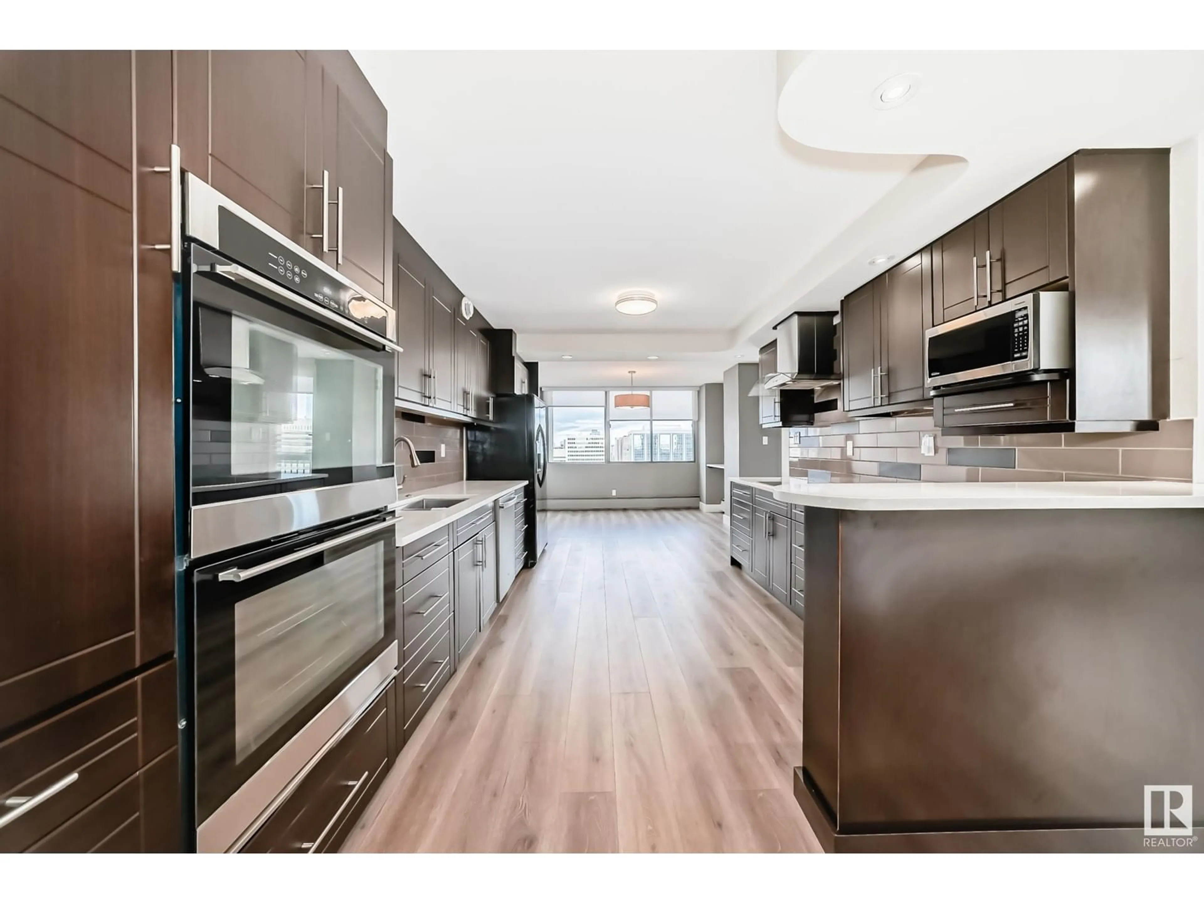 Open concept kitchen, unknown for #1403 - 9921 104 ST, Edmonton Alberta T5K2K3