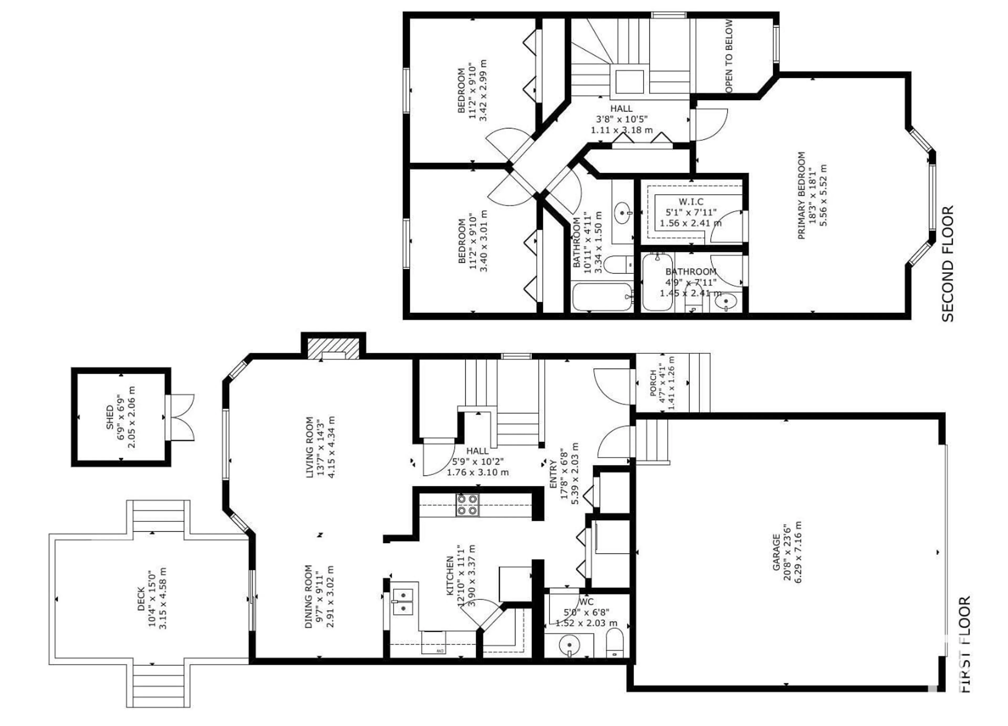 Floor plan for 14 SPRING GROVE CR, Spruce Grove Alberta T7X0E7