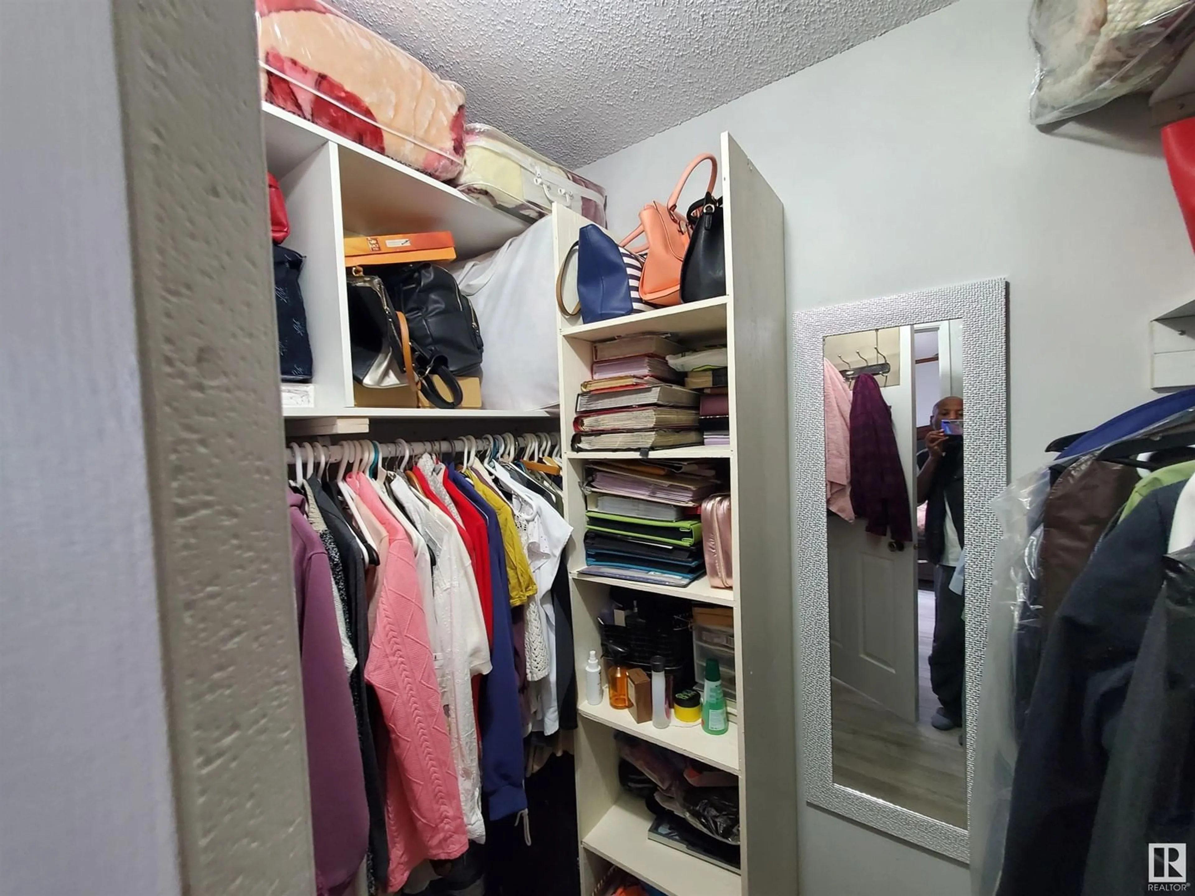 Storage room or clothes room or walk-in closet for 8507 152B AV, Edmonton Alberta T5E5V7