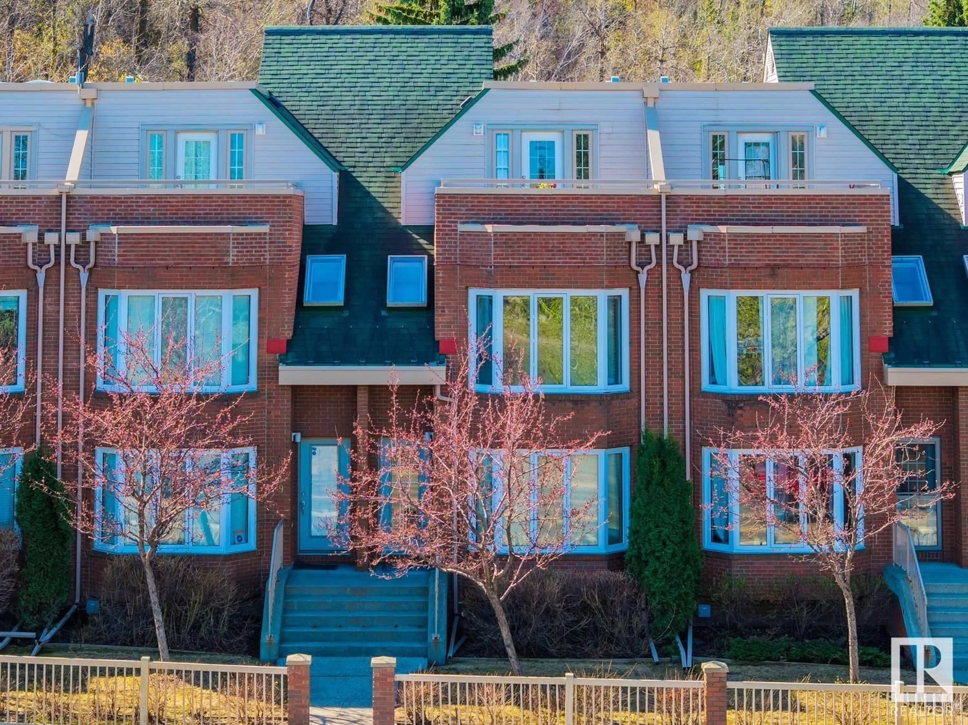 A pic from outside/outdoor area/front of a property/back of a property/a pic from drone, unknown for 9021 98 AV, Edmonton Alberta T6C4P2