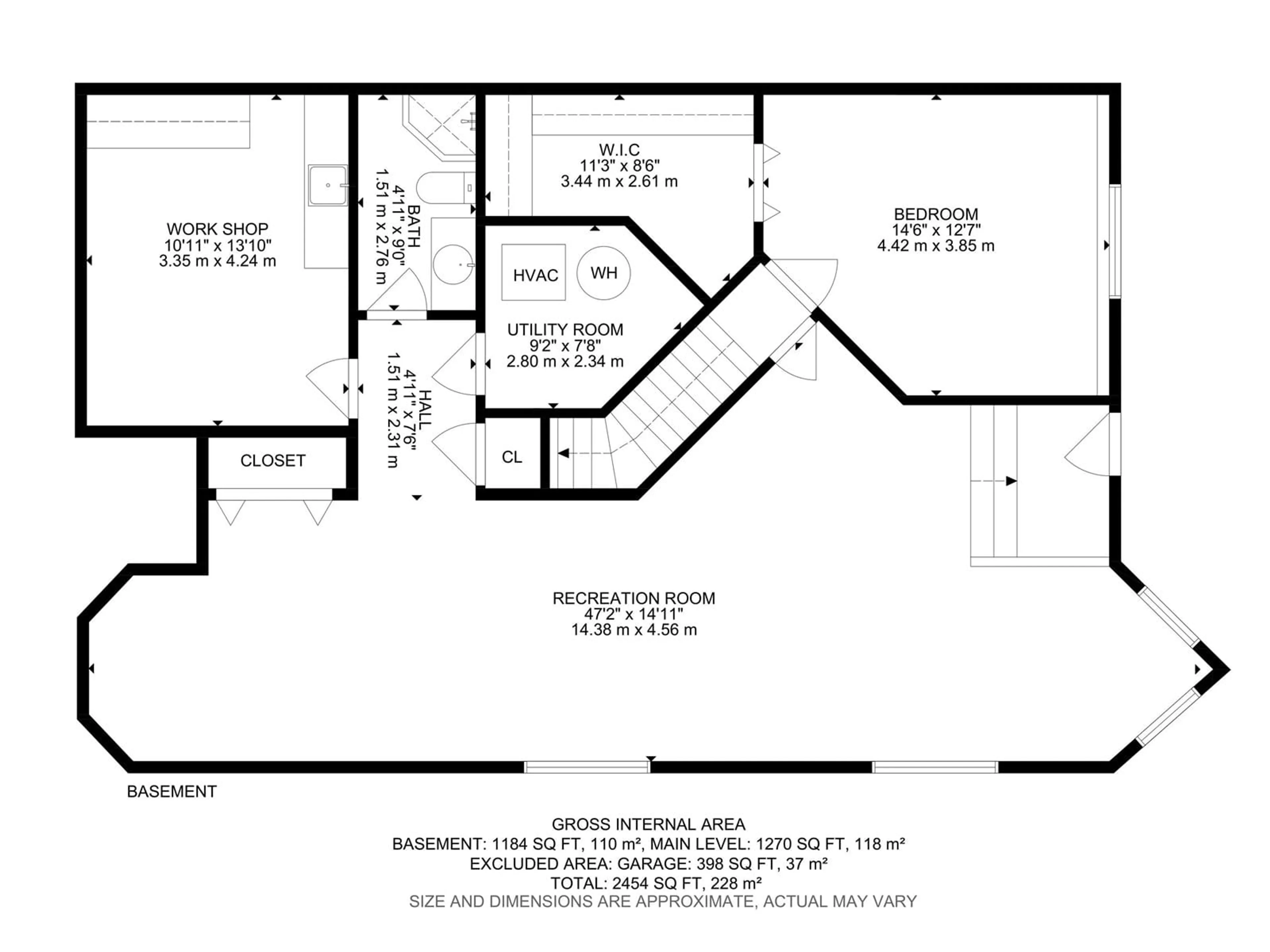 Floor plan for 26 BRIARWOOD VG, Stony Plain Alberta T7Z2Y7