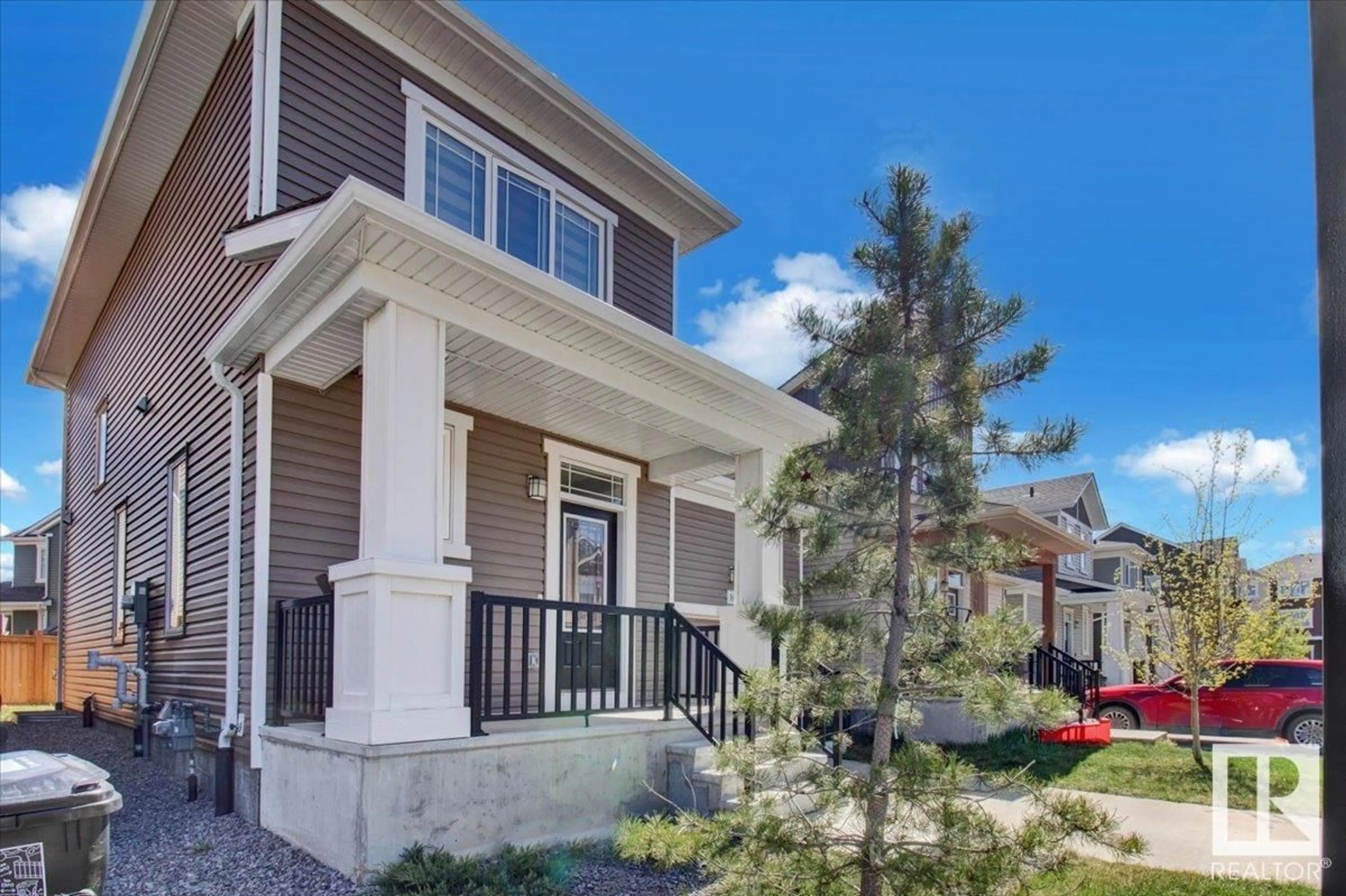 Home with vinyl exterior material, street for NW - 1623 203 ST, Edmonton Alberta T6M1K7
